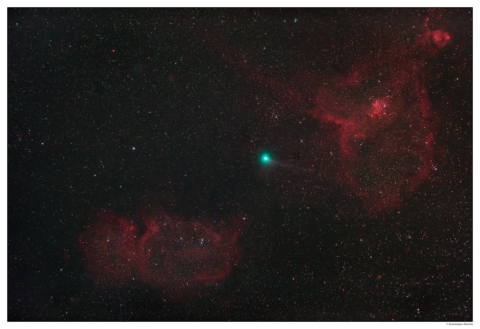APOD: 2014 August 22 – Comet Jacques, Heart and Soul