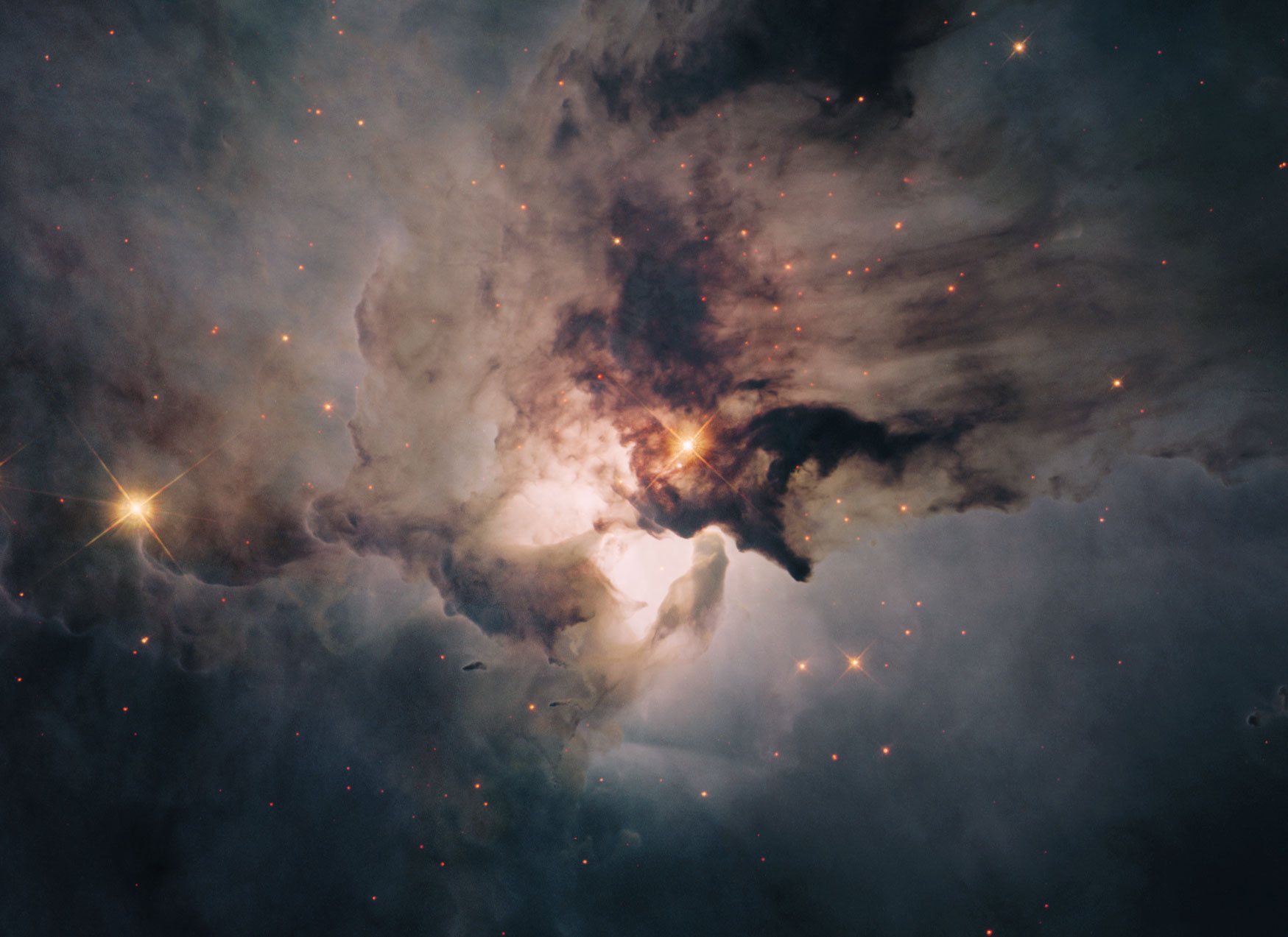 APOD: 2014 August 20 – In the Center of the Lagoon Nebula