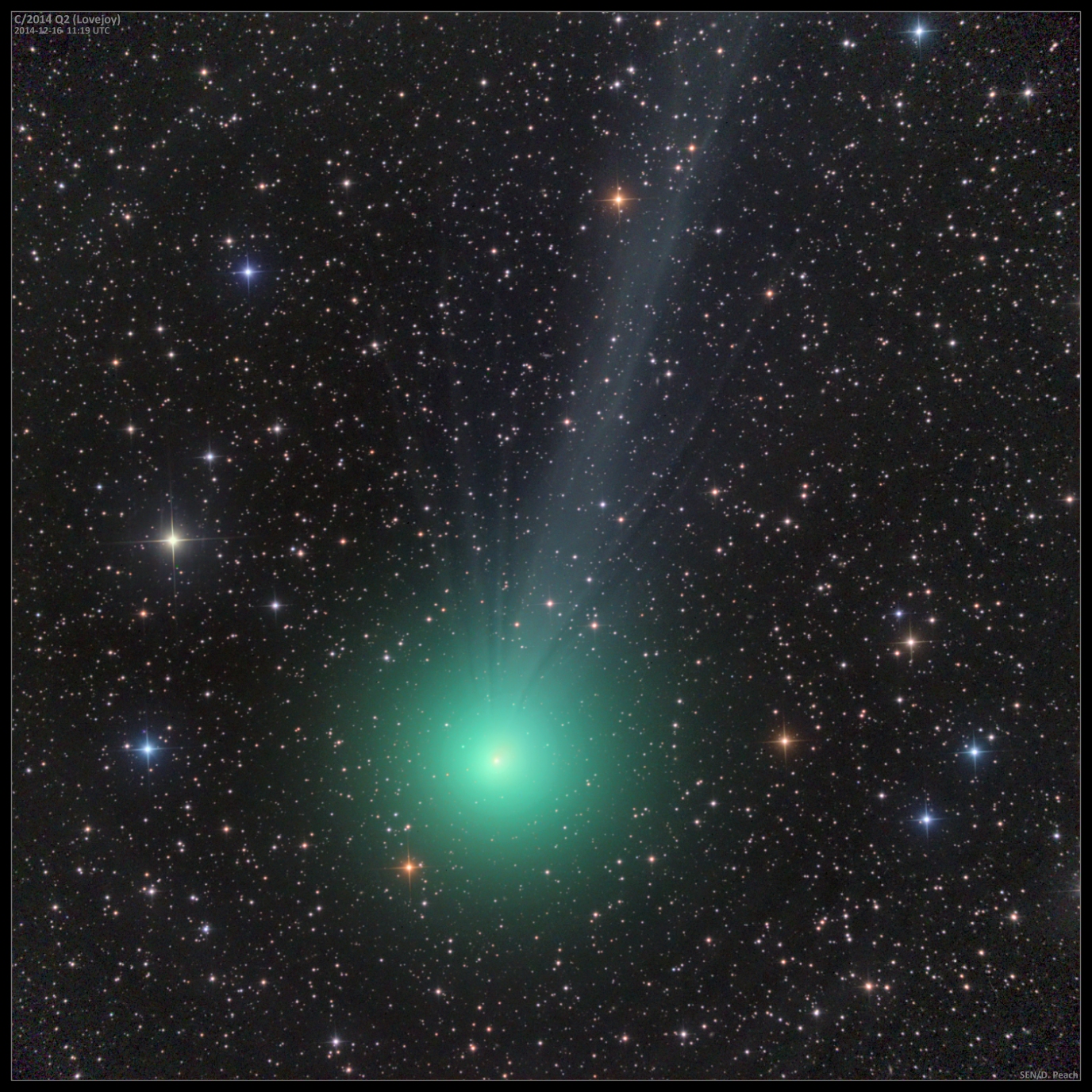APOD: 2014 December 25 – This Comet Lovejoy