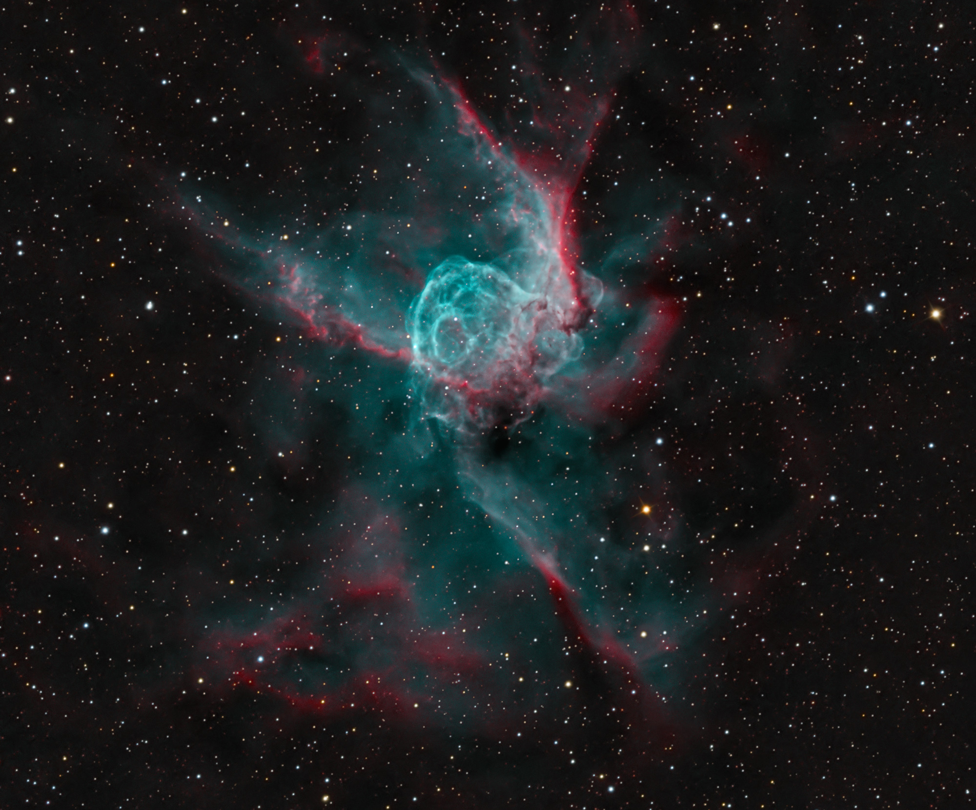 APOD: 2014 February 15 – NGC 2359: Thor’s Helmet