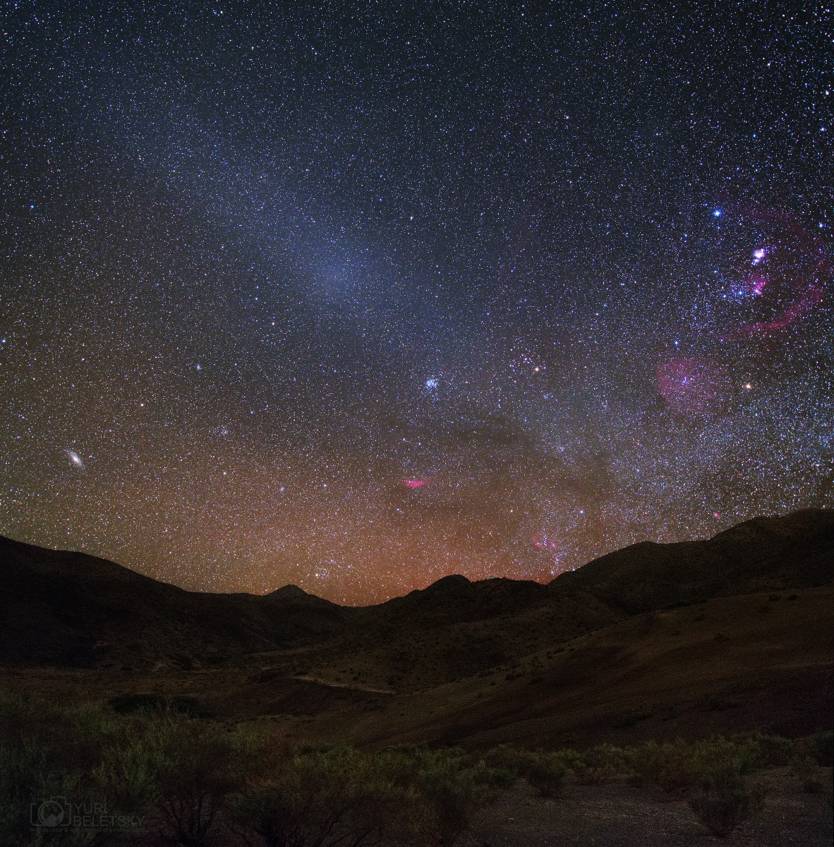 APOD: 2014 January 14 – The Gegenschein Over Chile