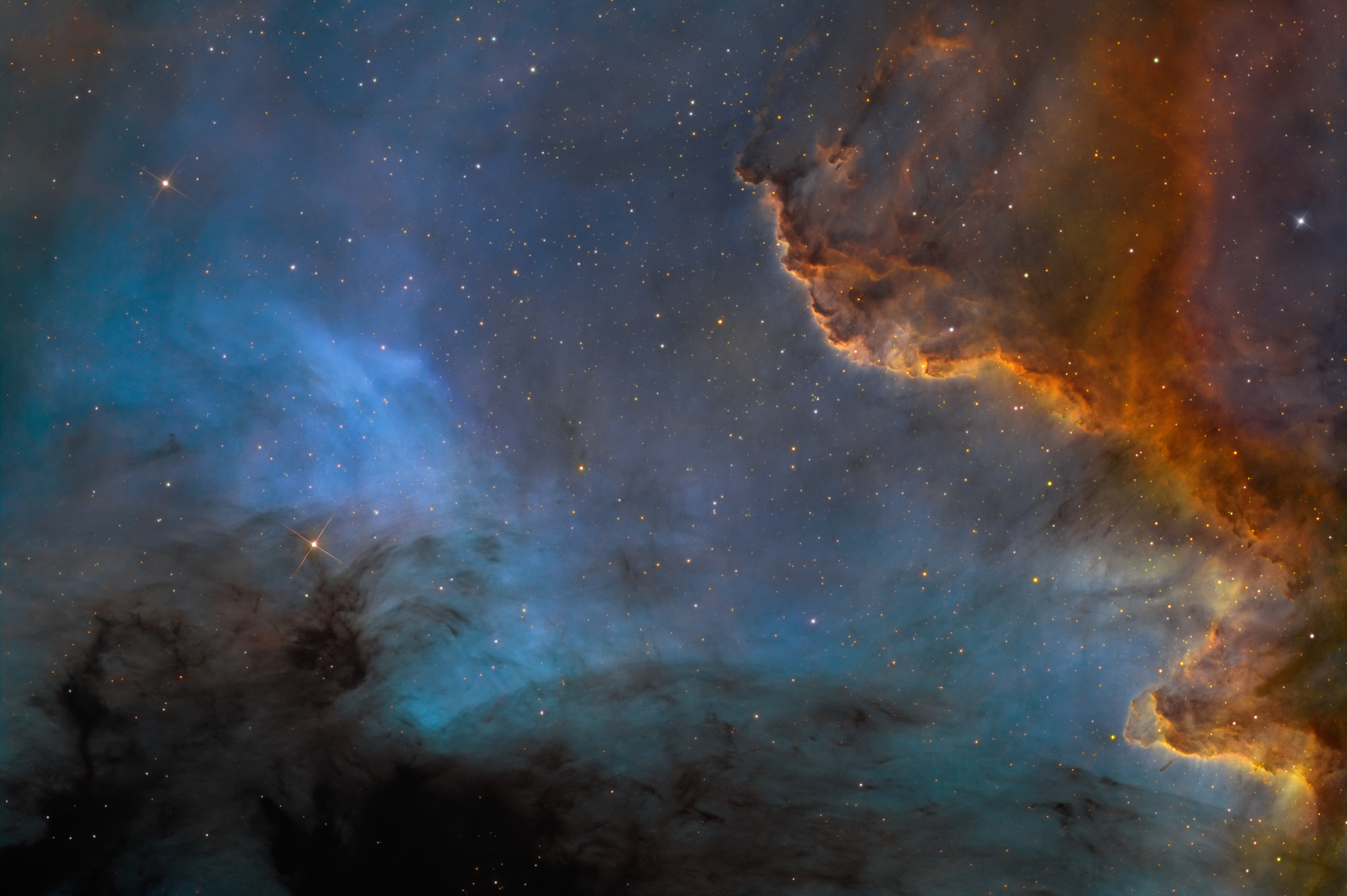 APOD: 2014 July 3 – Along the Cygnus Wall