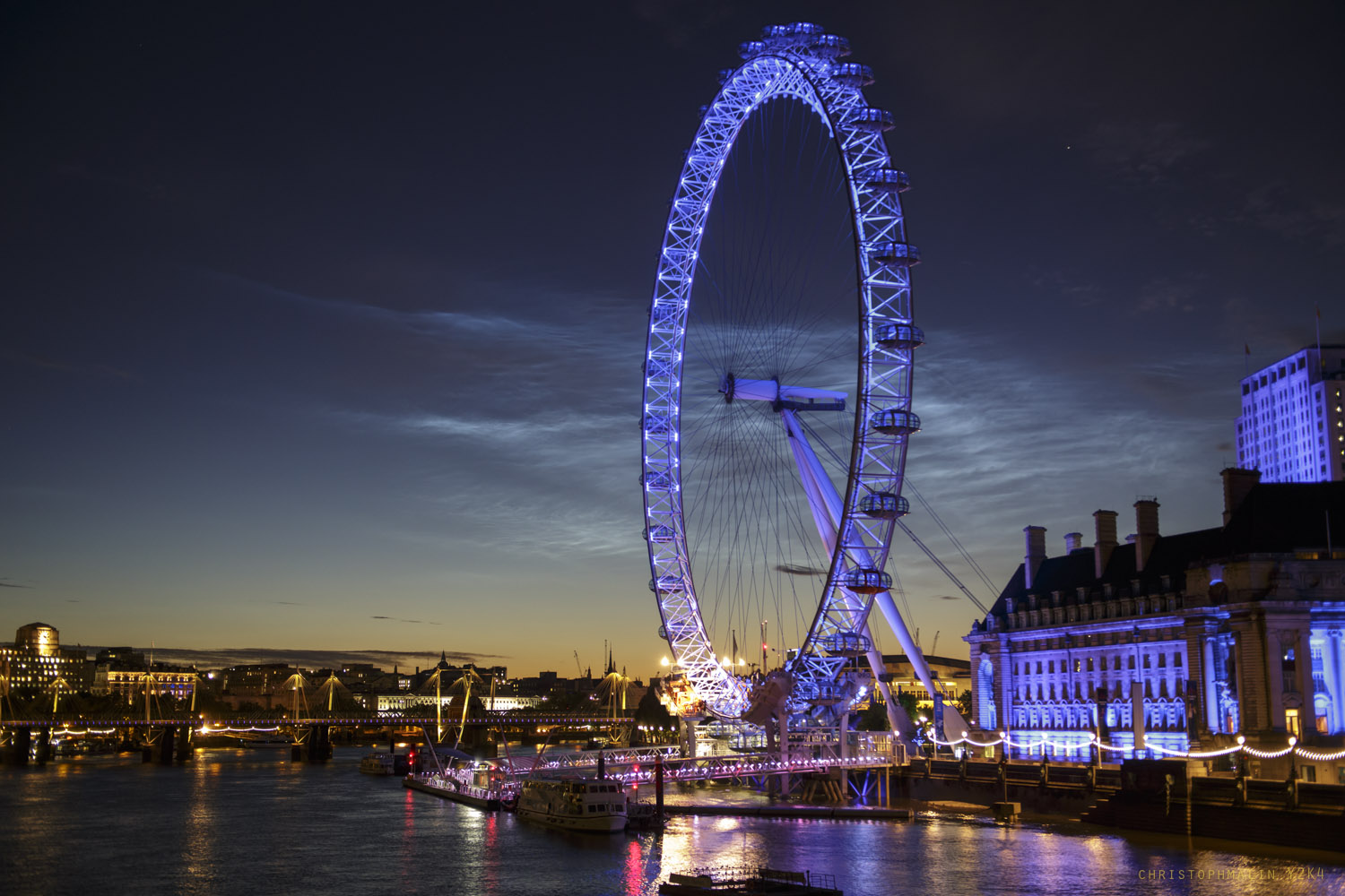 APOD: 2014 July 10 – Noctilucent Clouds over London