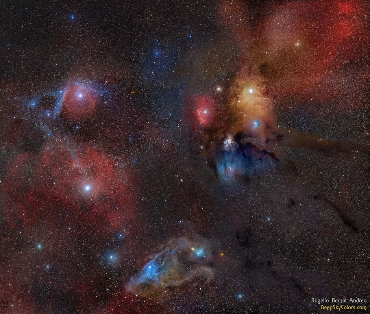 Rho Ophiuchi Wide Field — APOD for 2014-07-27
