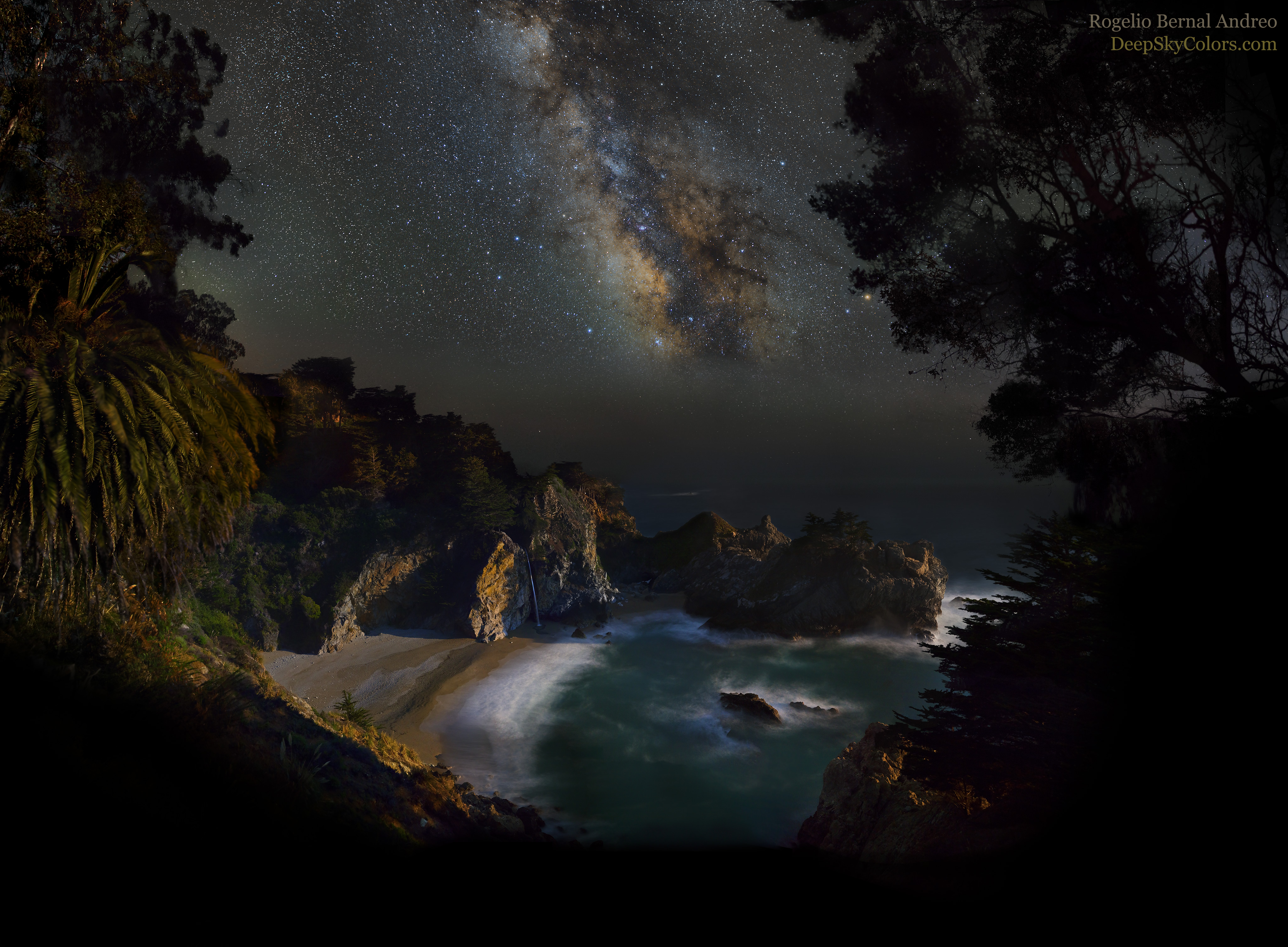 APOD: 2014 June 29 – Galaxy Cove Vista Revisited