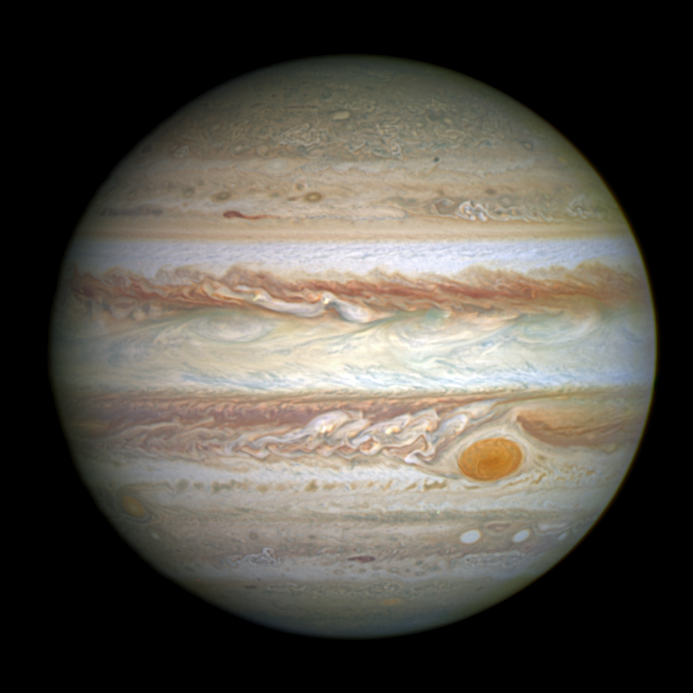 APOD: 2014 May 17 – Hubble’s Jupiter and Shrinking Great Red Spot