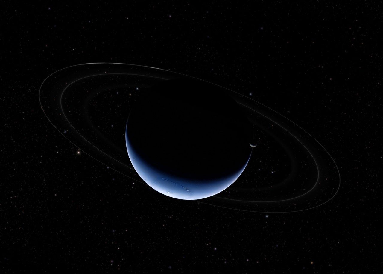 Voyager's Neptune — APOD for 2014-05-15