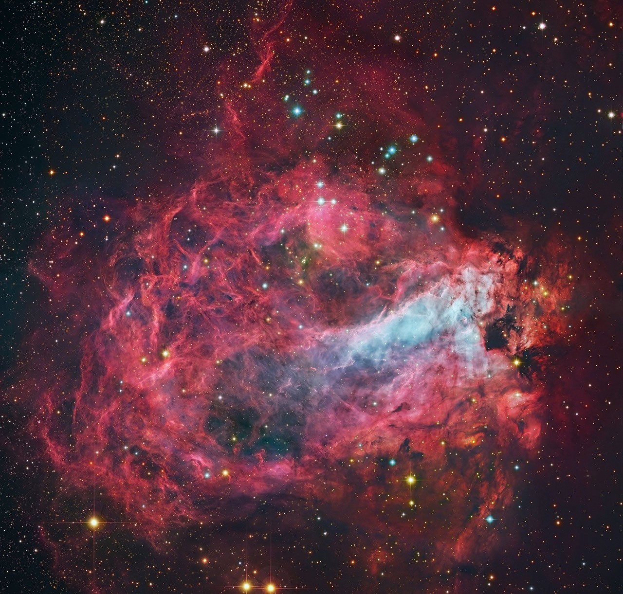 Star Factory Messier 17 — APOD for 2014-05-27