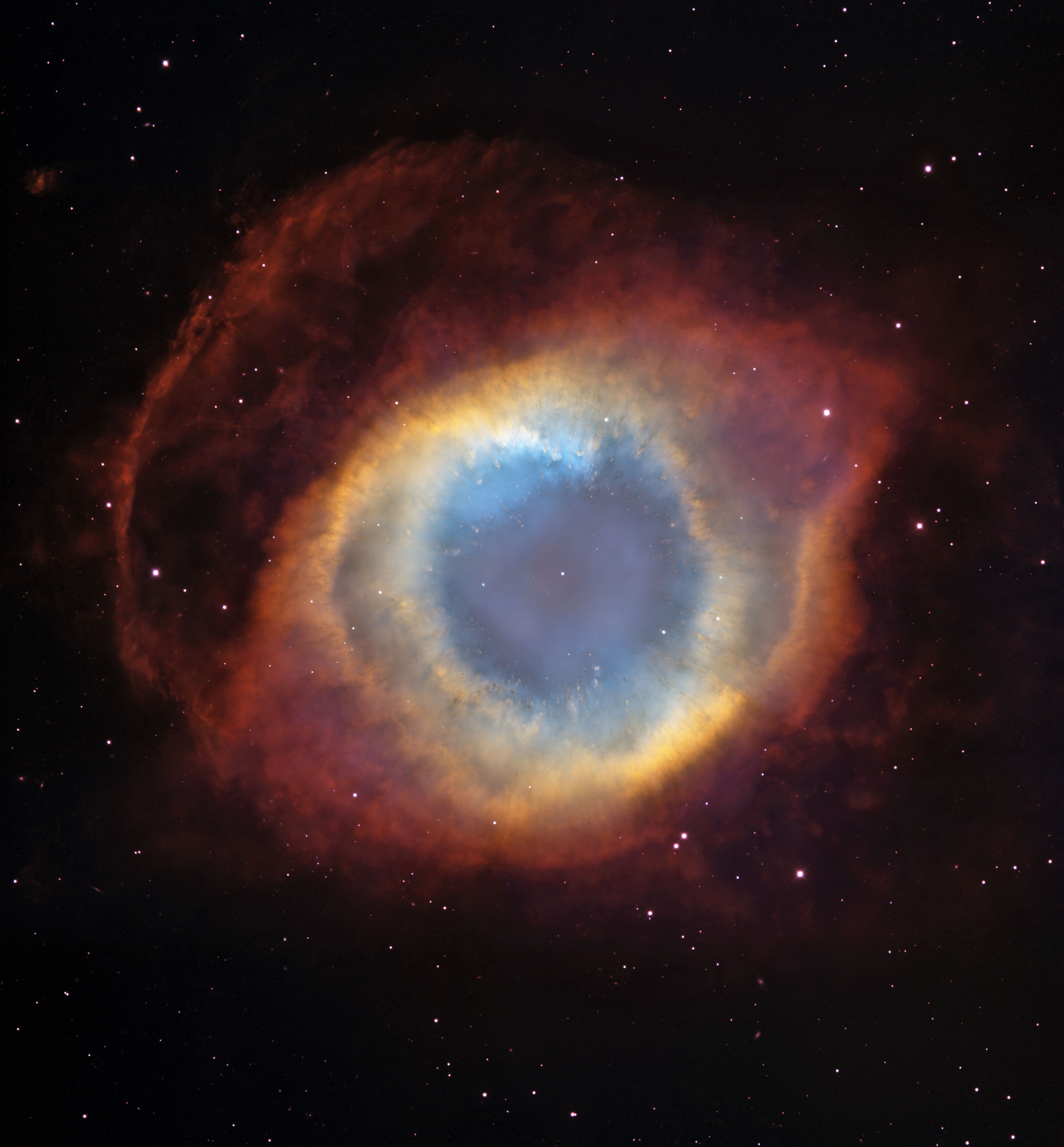 APOD: 2014 October 12 – The Helix Nebula from Blanco and Hubble
