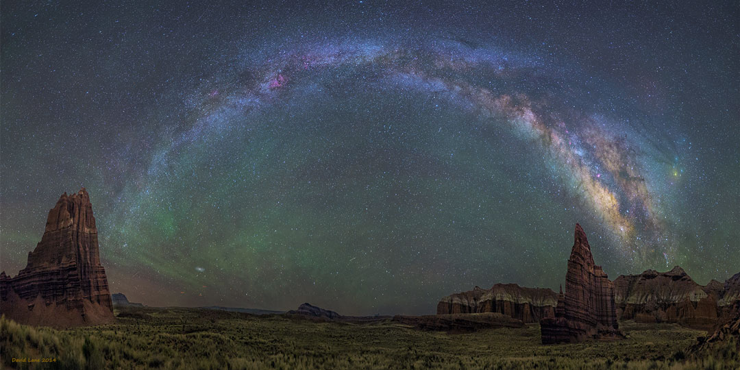 APOD: 2014 October 7 – From the Temple of the Sun to the Temple of the Moon