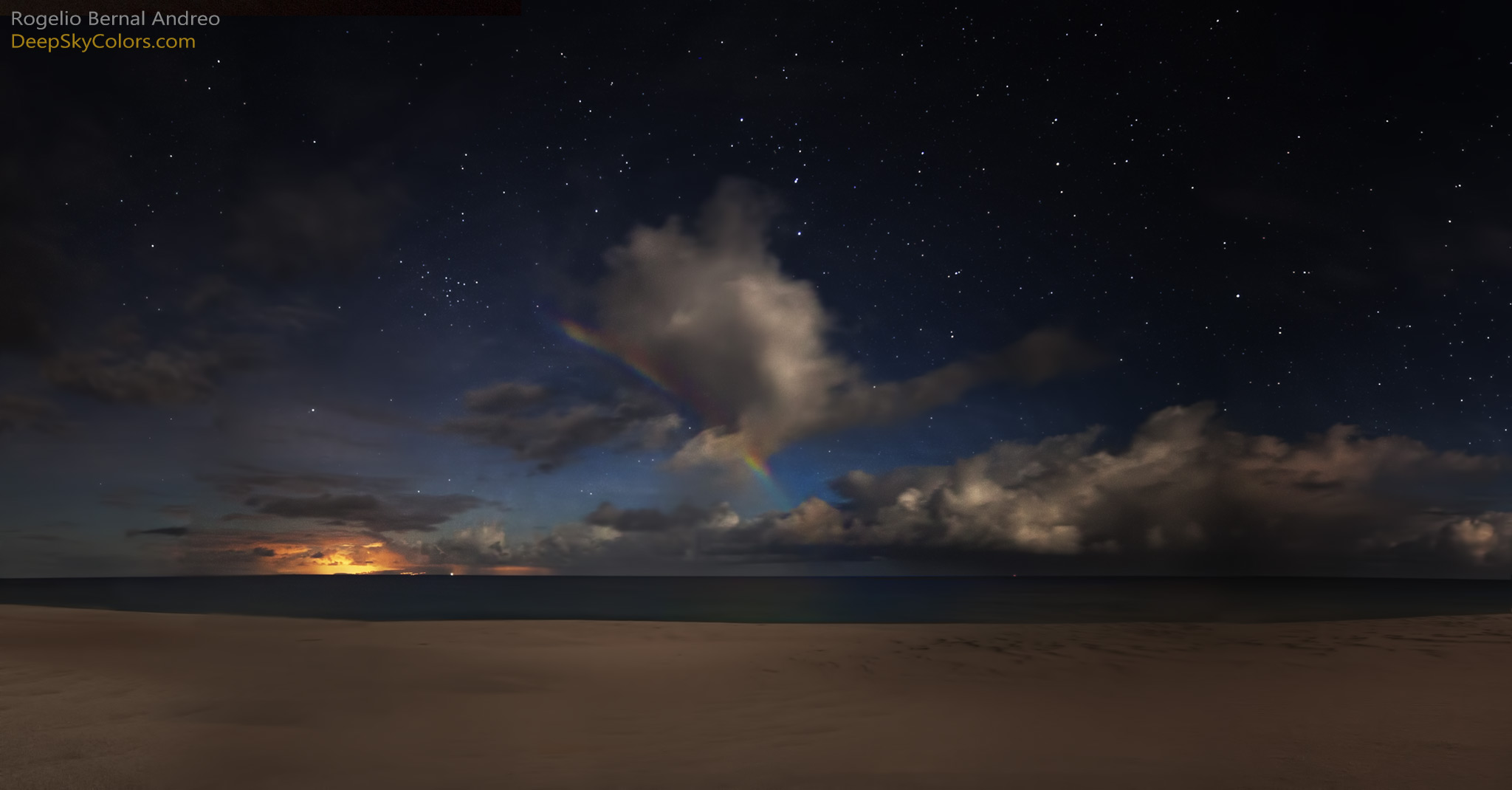 APOD: 2014 September 6 – Moonbow Beach