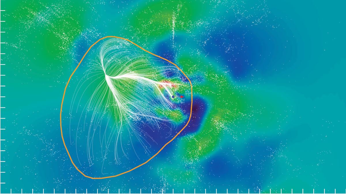 APOD: 2014 September 10 – Laniakea: Our Home Supercluster of Galaxies