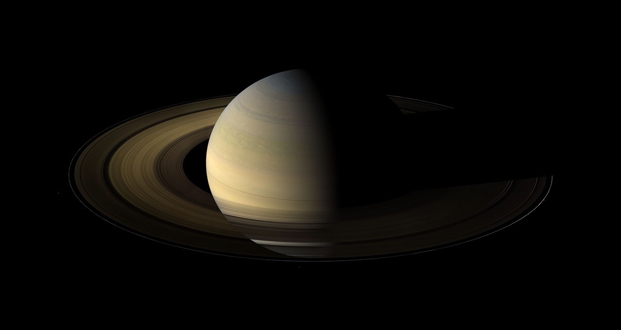 Saturn at Equinox — APOD for 2014-09-21