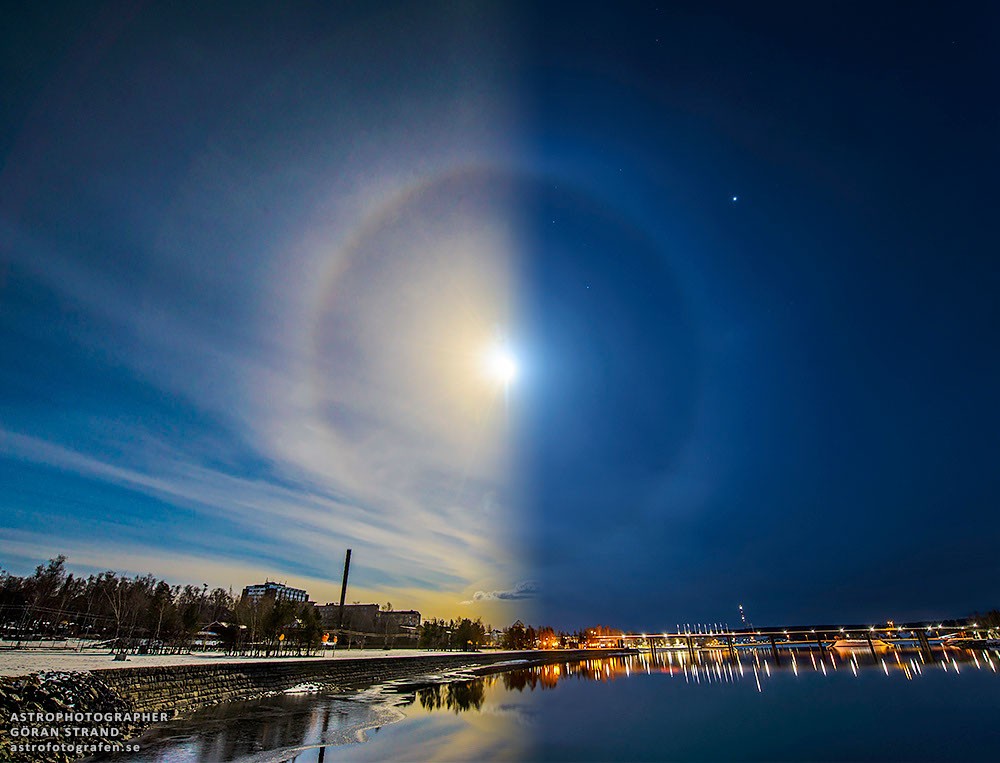 Sun and Moon Halo — APOD for 2015-04-03