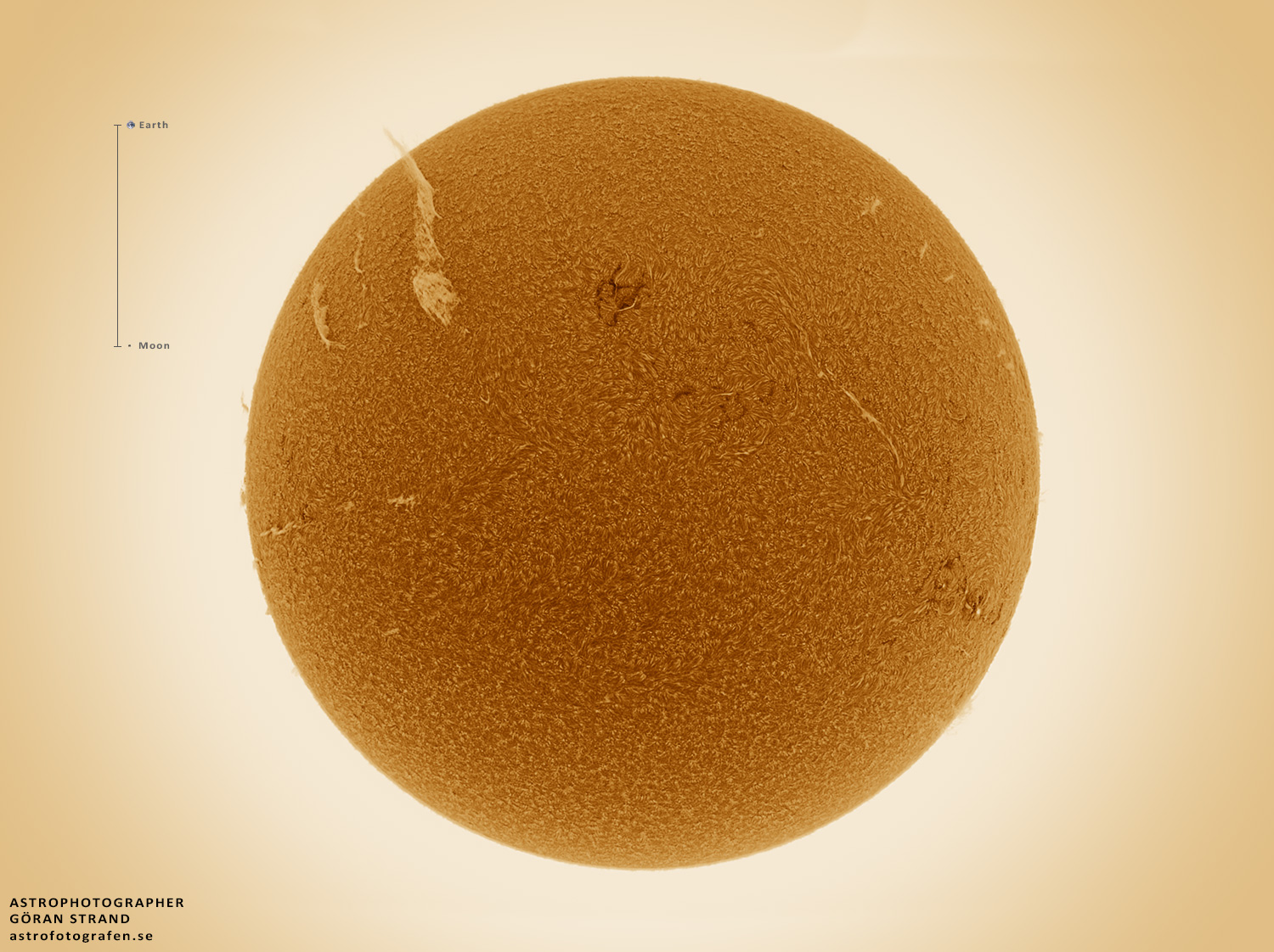 APOD: 2015 April 30 – Across the Sun