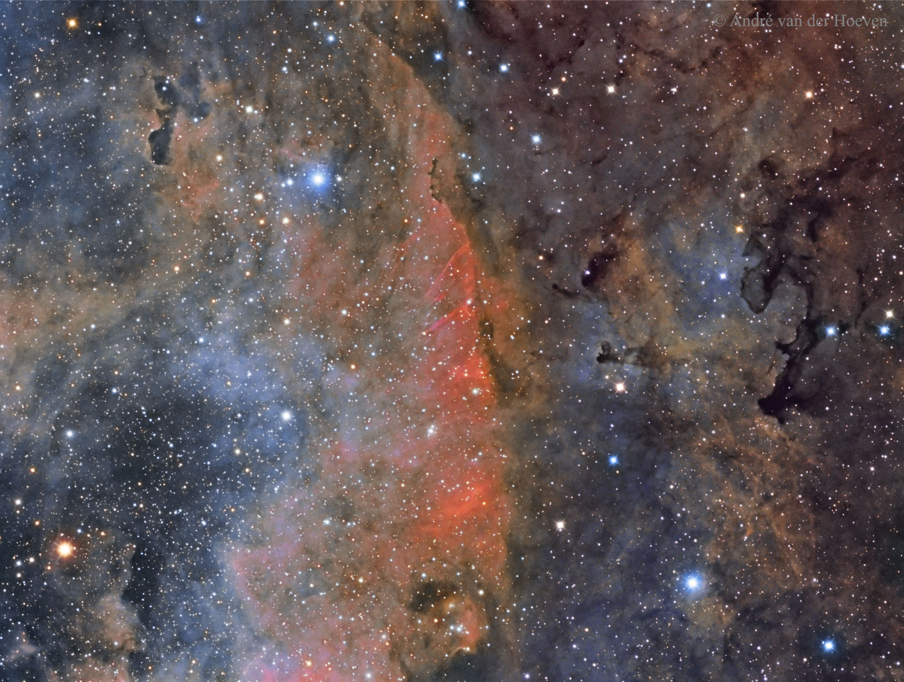 APOD: 2015 April 22 – Colorful Star Clouds in Cygnus