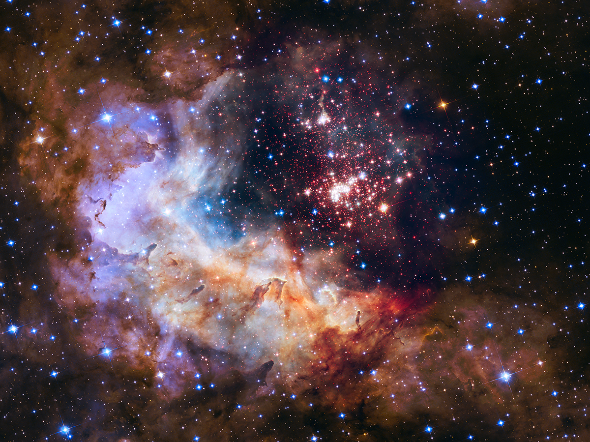 APOD: 2015 April 25 – Cluster and Starforming Region Westerlund 2