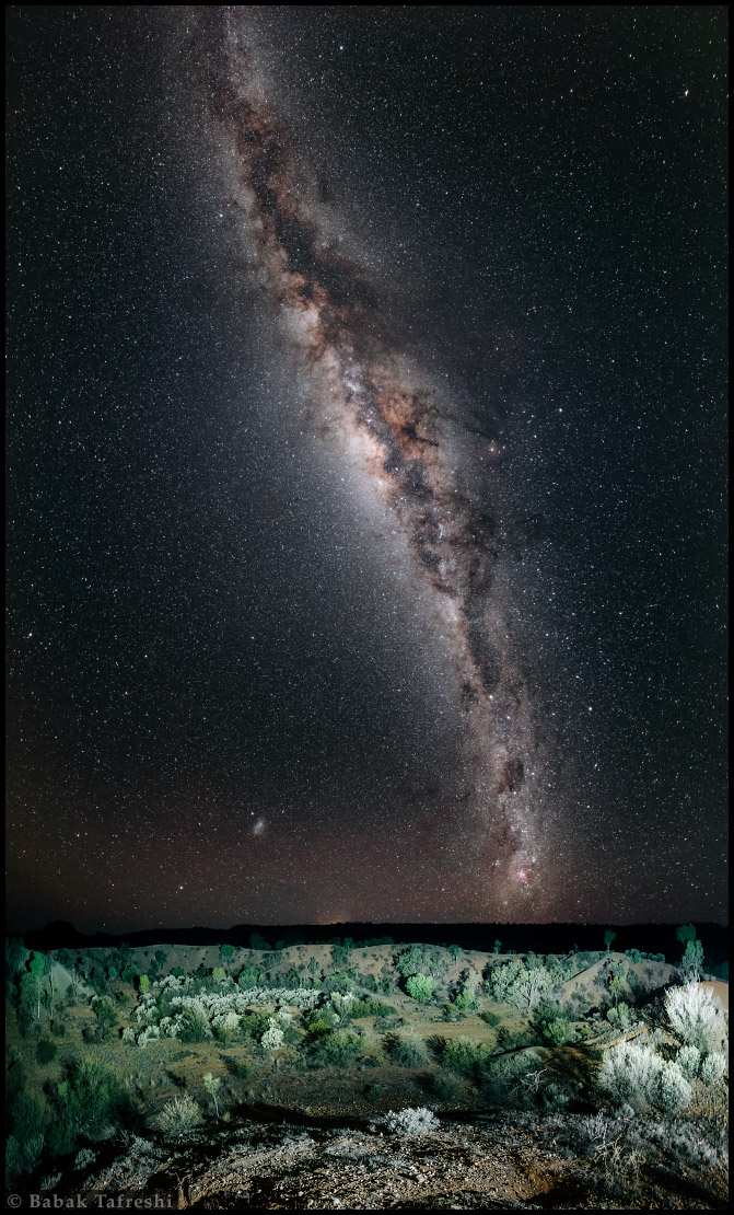 APOD: 2015 December 26 – Southern Craters and Galaxies