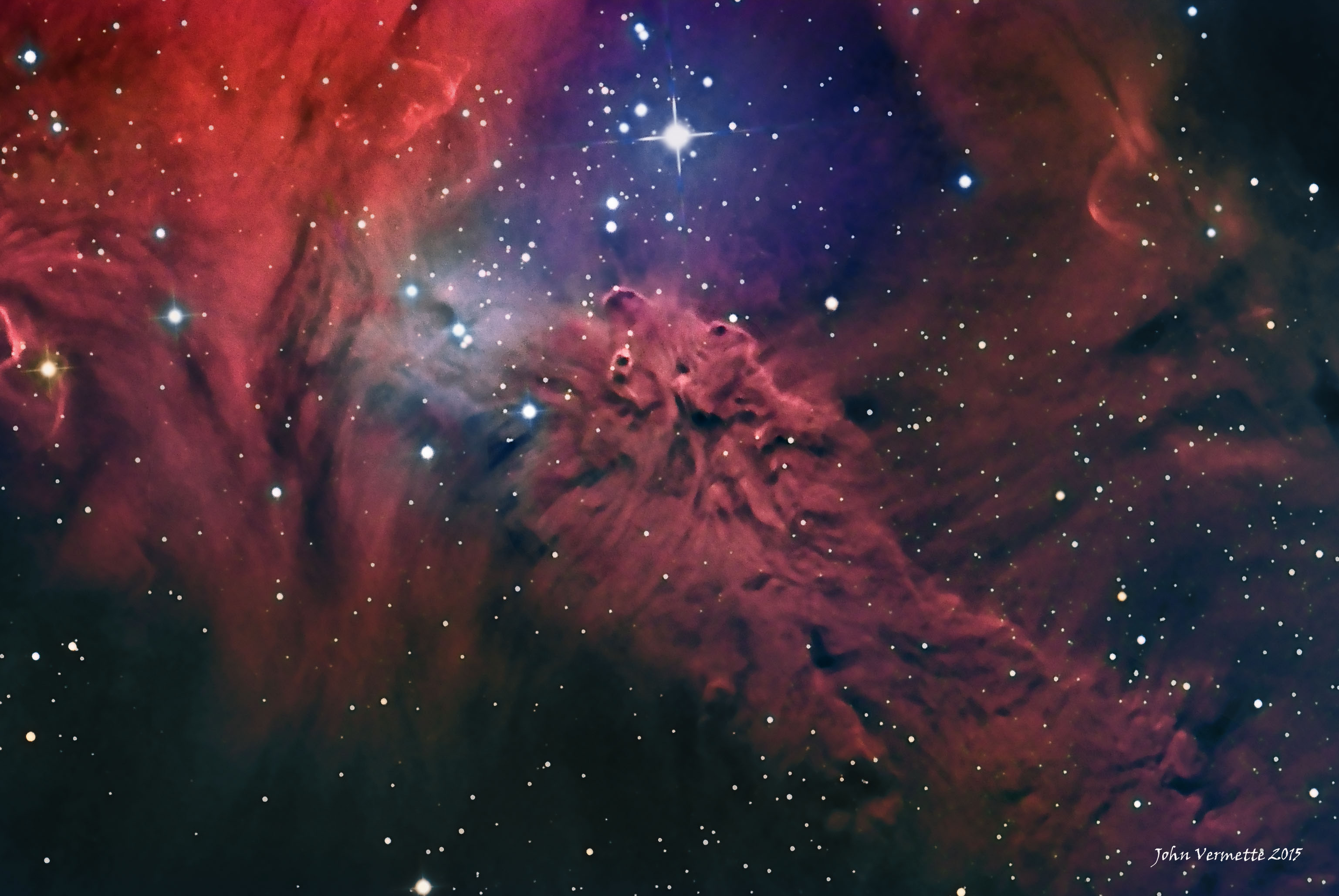 APOD: 2015 December 30 – The Fox Fur Nebula
