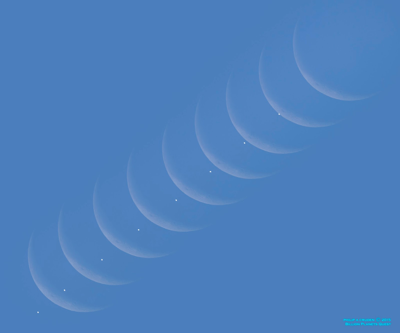APOD: 2015 December 10 – Daytime Moon Meets Morning Star
