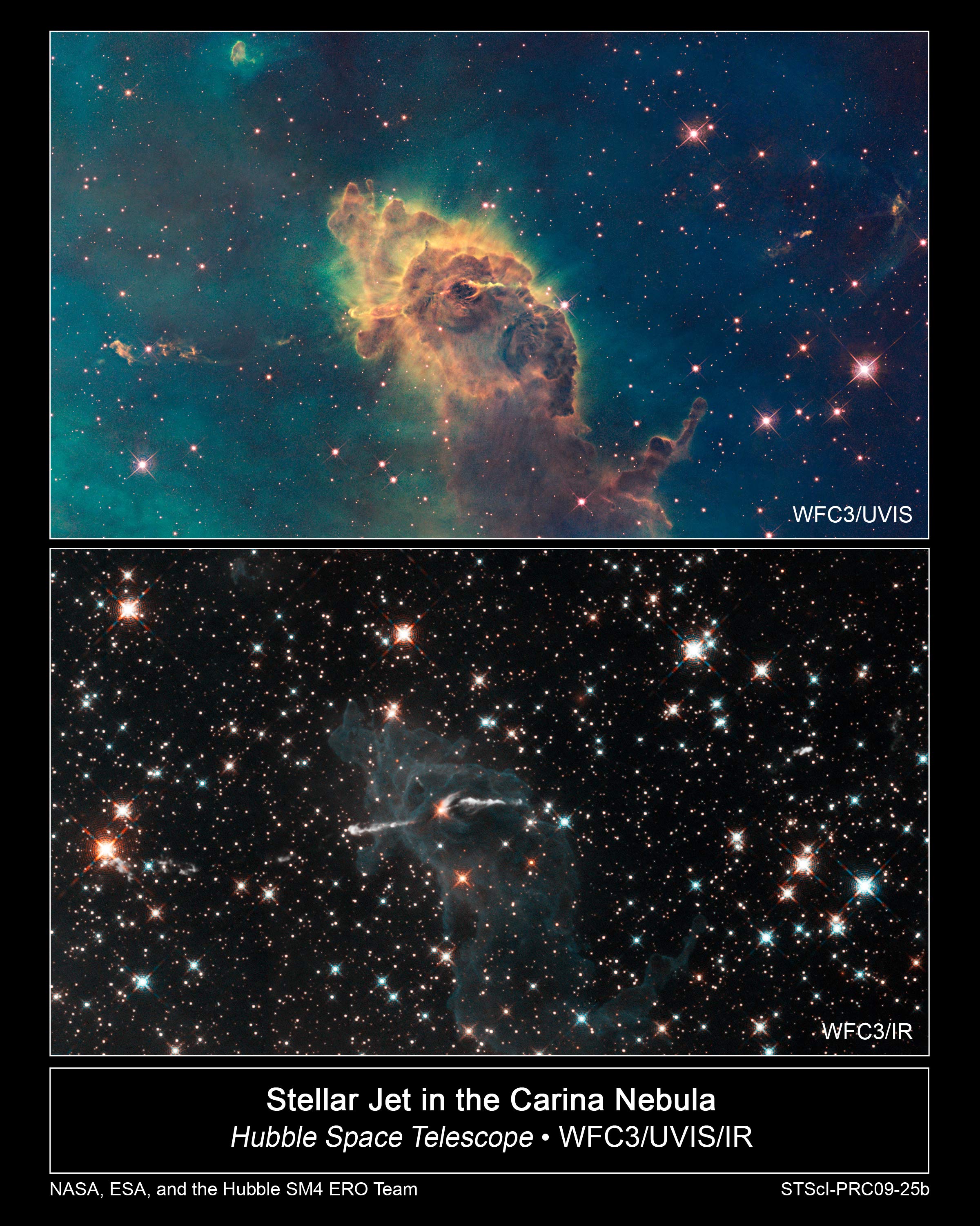 APOD: 2015 February 8 – Carina Nebula Dust Pillar