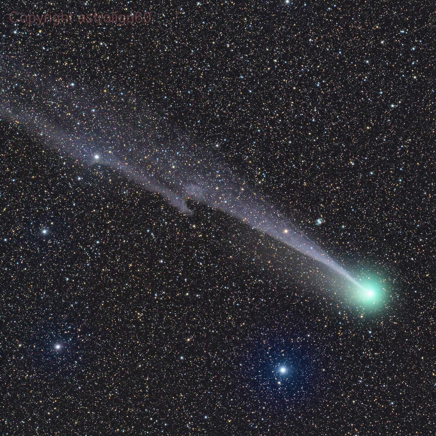 APOD: 2015 February 27 – Long Lovejoy and Little Dumbbell