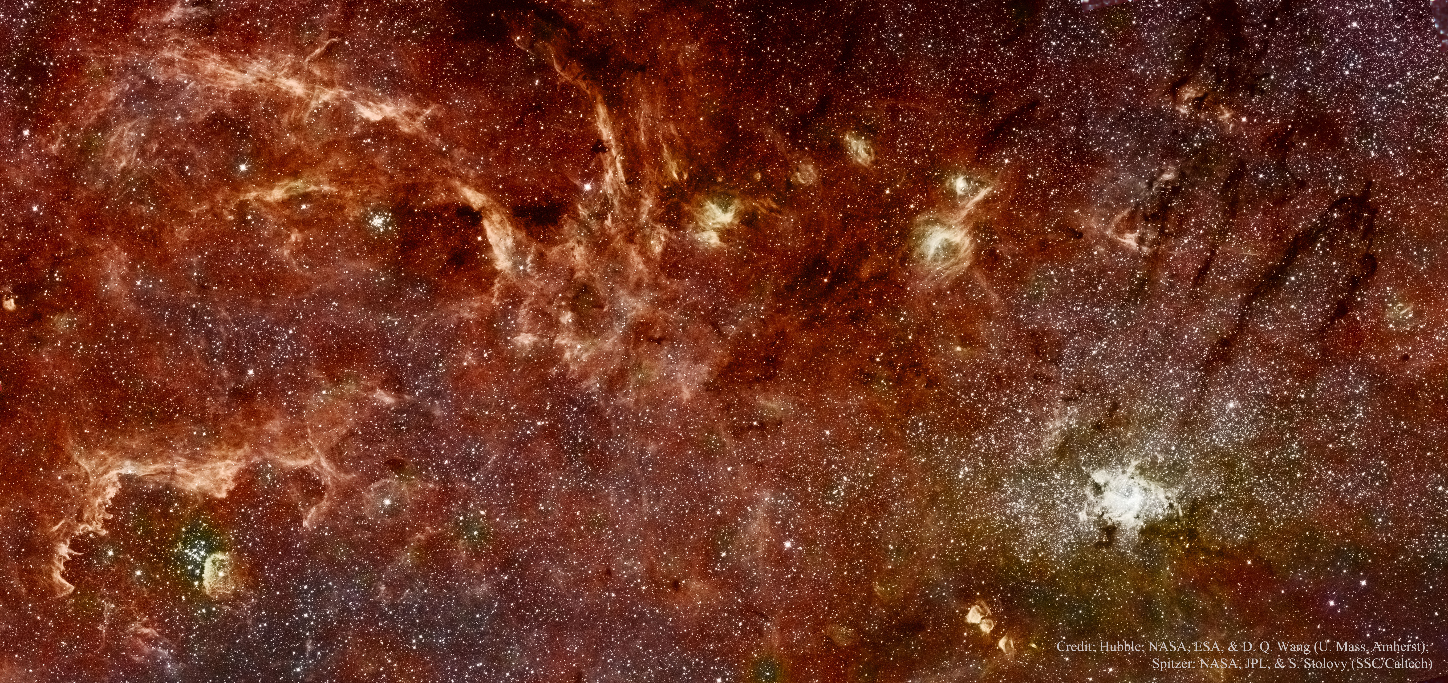 APOD: 2015 January 18 – The Galactic Core in Infrared
