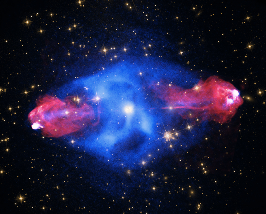 APOD: 2015 January 24 – Light from Cygnus A