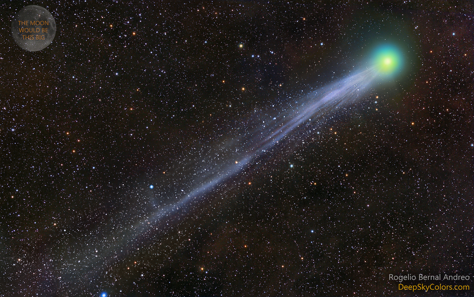 APOD: 2015 January 17 – Comet Lovejoy’s Tail