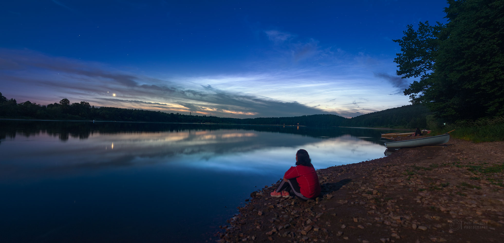 APOD: 2015 July 1 – Venus, Jupiter, and Noctilucent Clouds