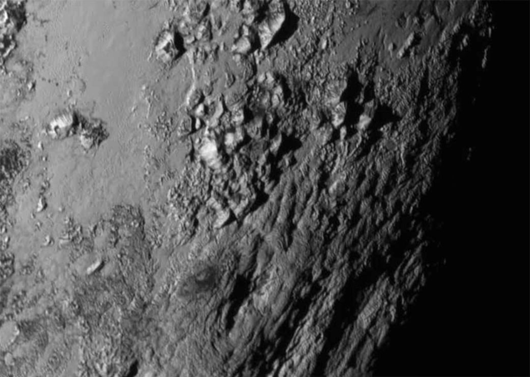 50 Miles on Pluto — APOD for 2015-07-16
