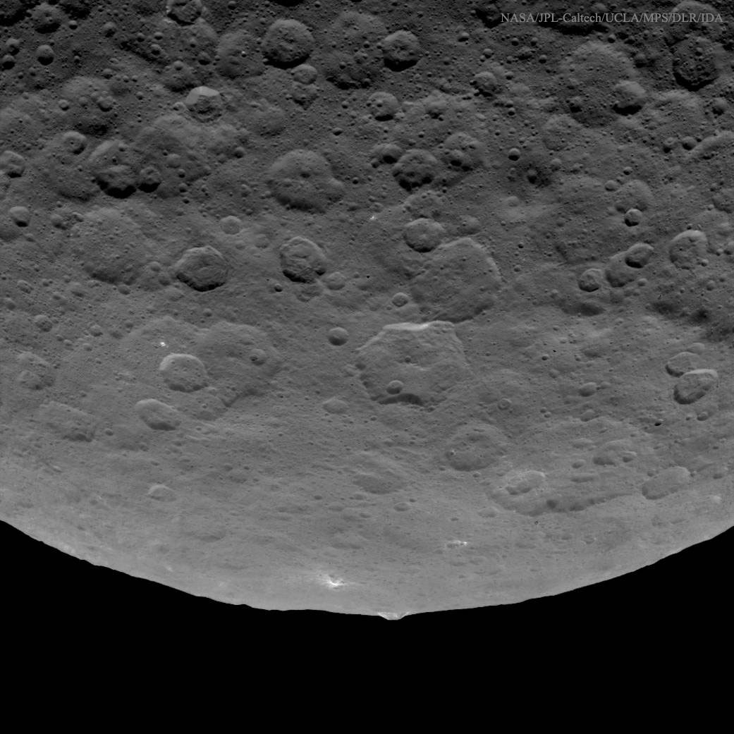 APOD: 2015 June 30 – An Unusual Mountain on Asteroid Ceres