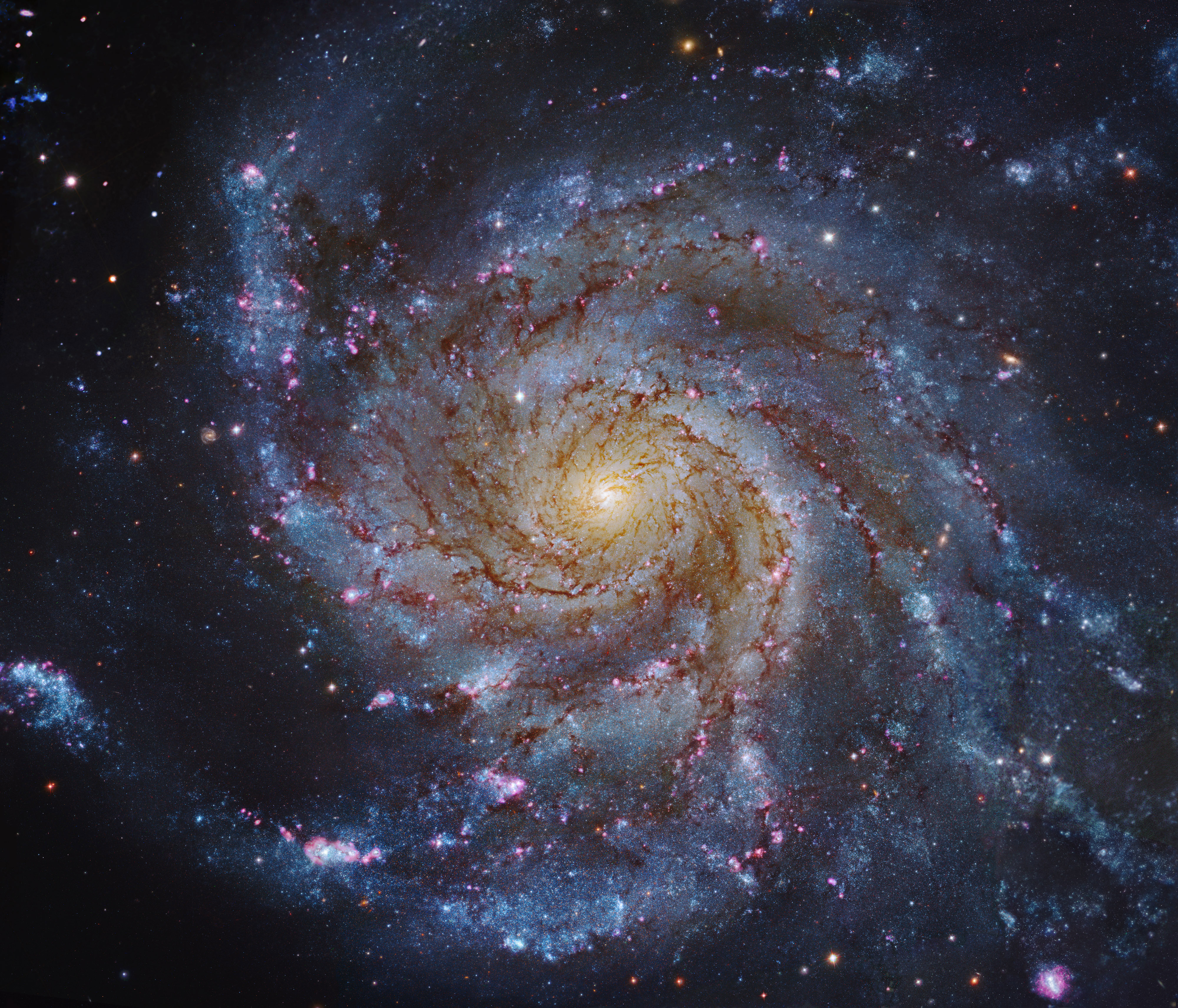 APOD: 2015 June 14 – M101: The Pinwheel Galaxy