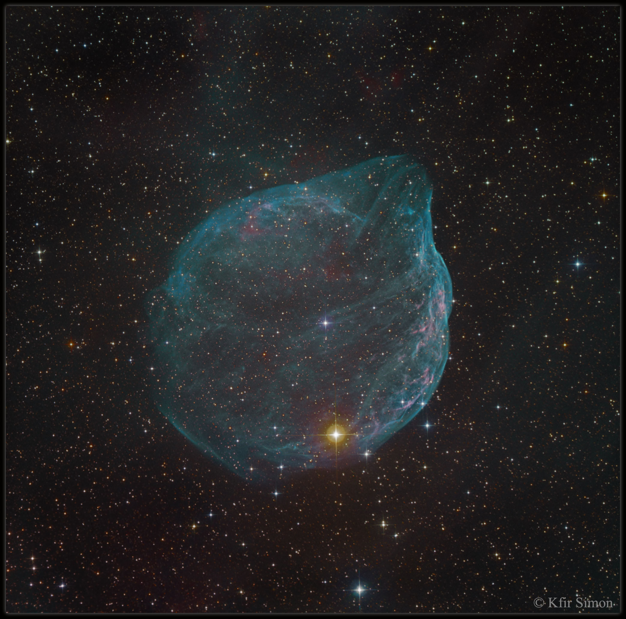 APOD: 2015 June 23 – Sharpless 308: Star Bubble