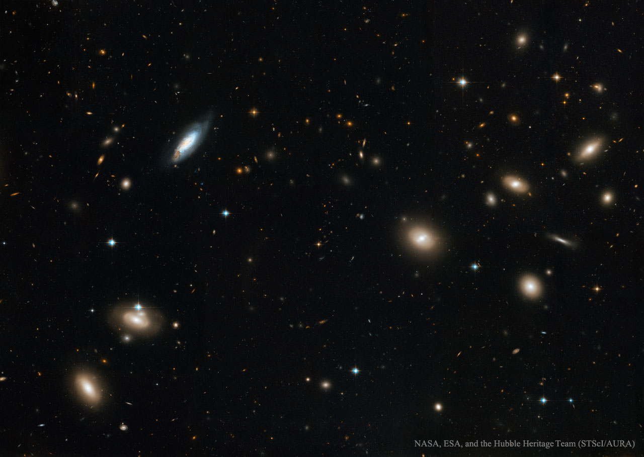 APOD: 2015 March 1 – Inside the Coma Cluster of Galaxies