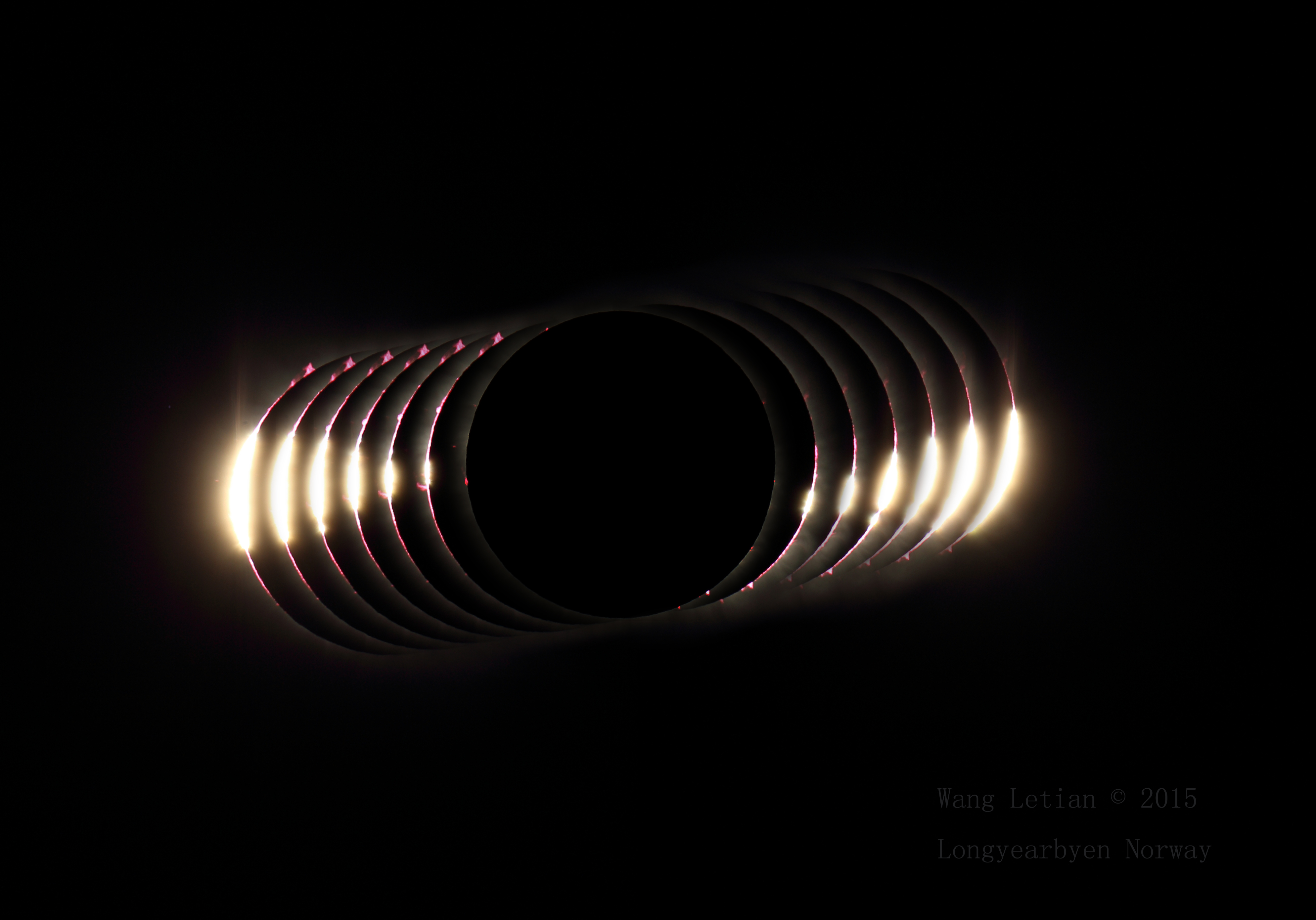 APOD: 2015 March 28 – Diamond Rings and Baily’s Beads