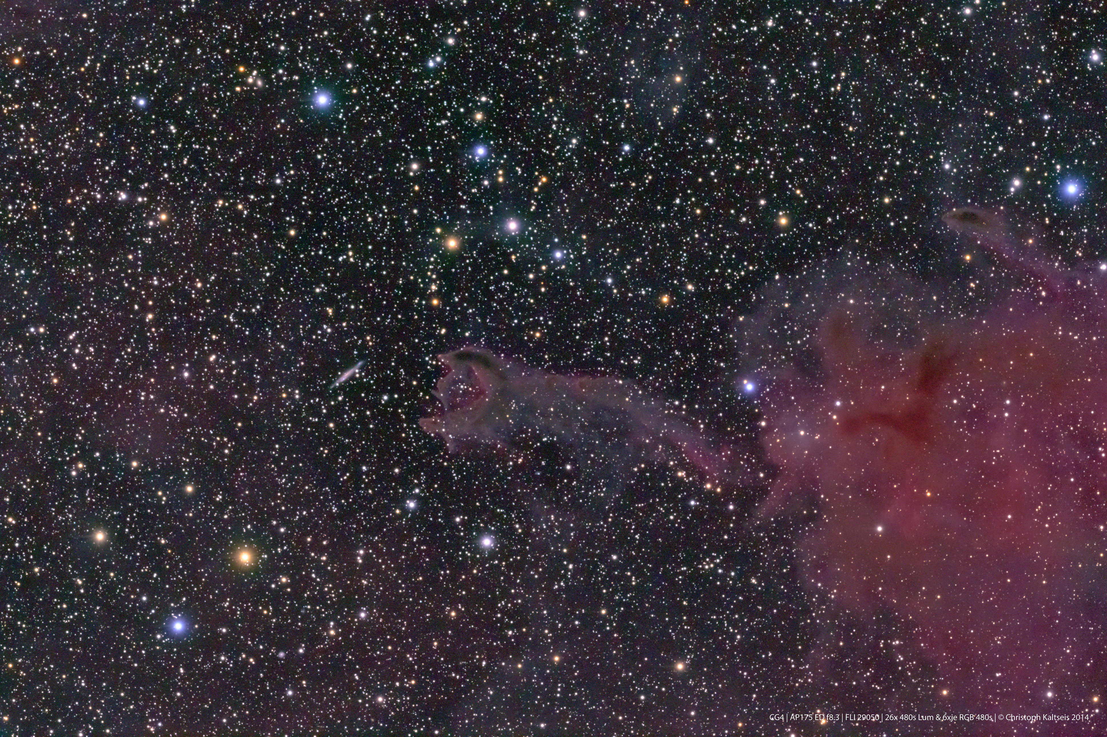 APOD: 2015 March 6 – Cometary Globule CG4