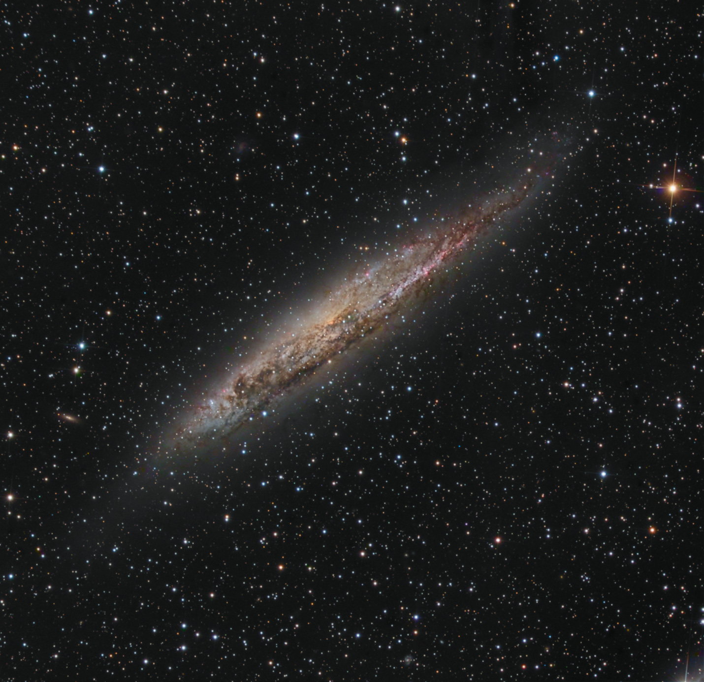 APOD: 2015 May 28 – Nearby Spiral Galaxy NGC 4945