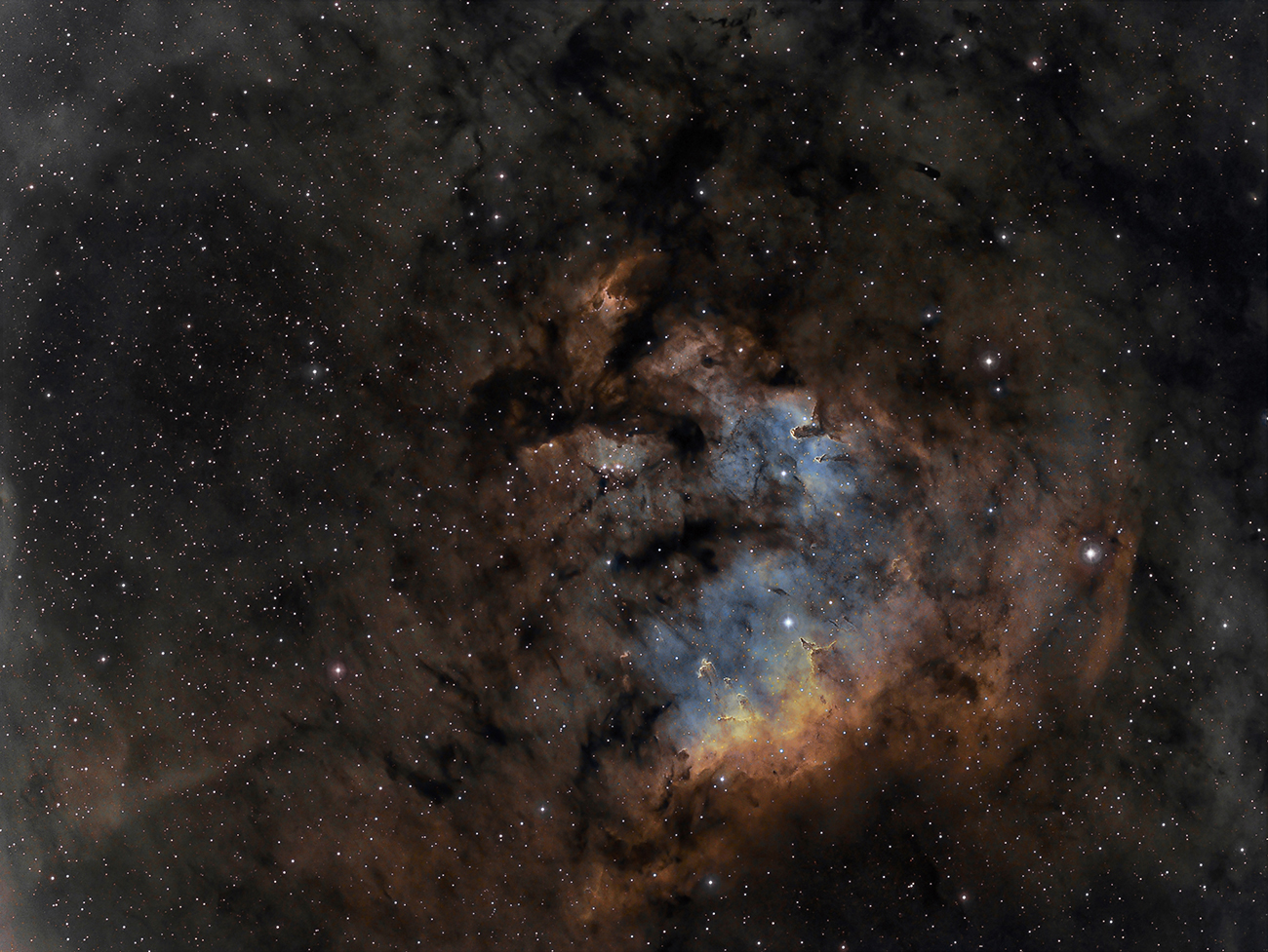 APOD: 2015 May 23 – NGC 7822 in Cepheus