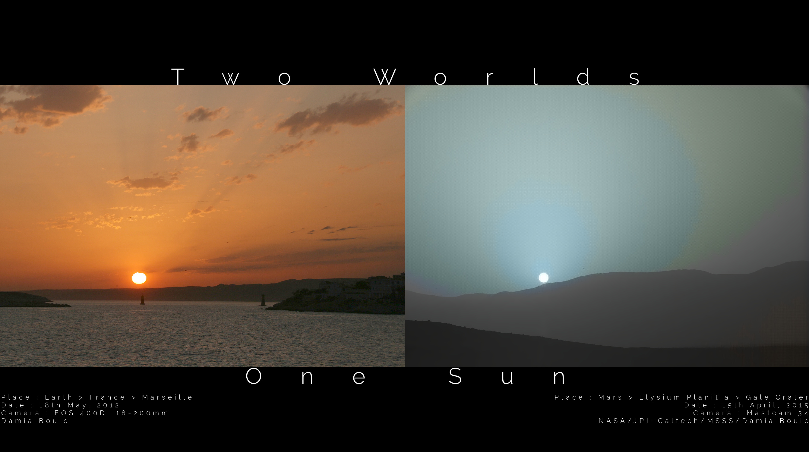 APOD: 2015 May 12 – Two Worlds One Sun