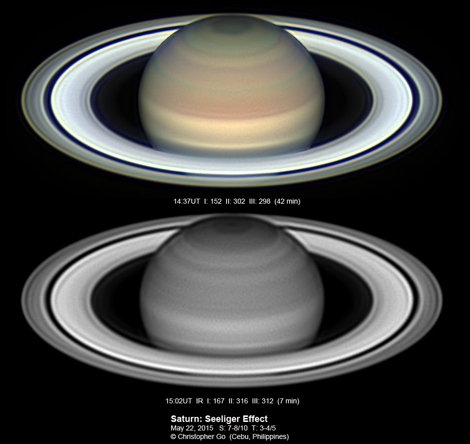APOD: 2015 May 29 – Saturn at Opposition