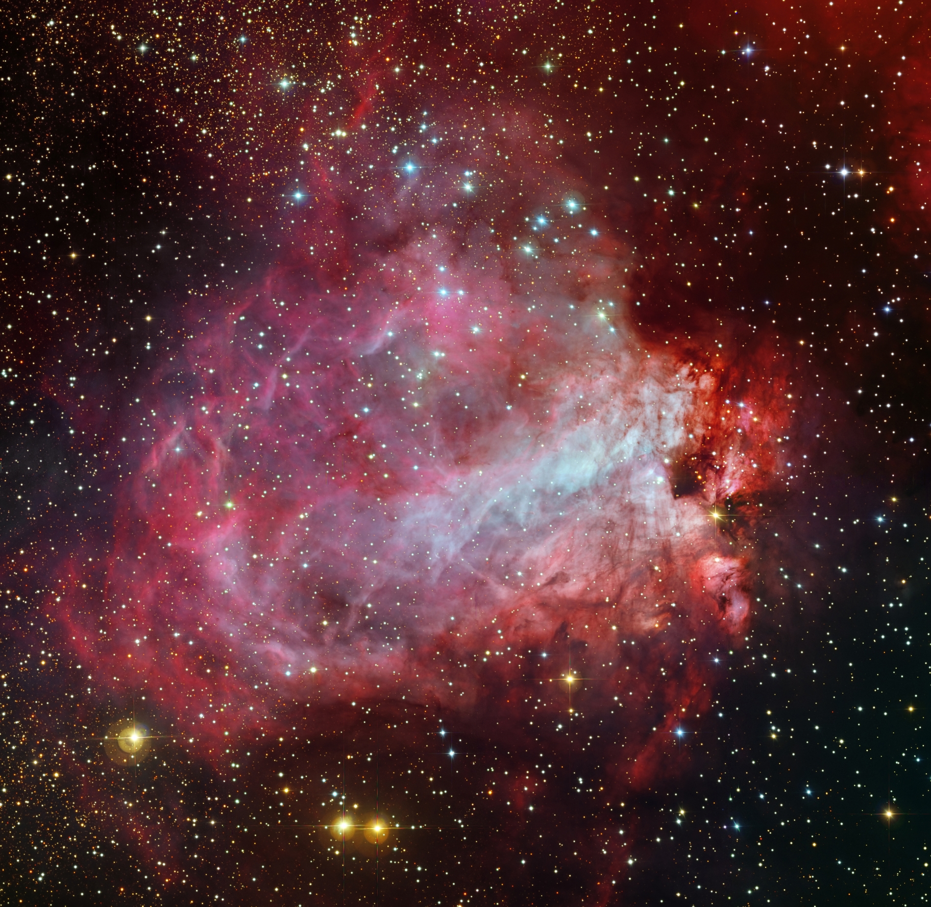 APOD: 2015 October 22 – Star Factory Messier 17
