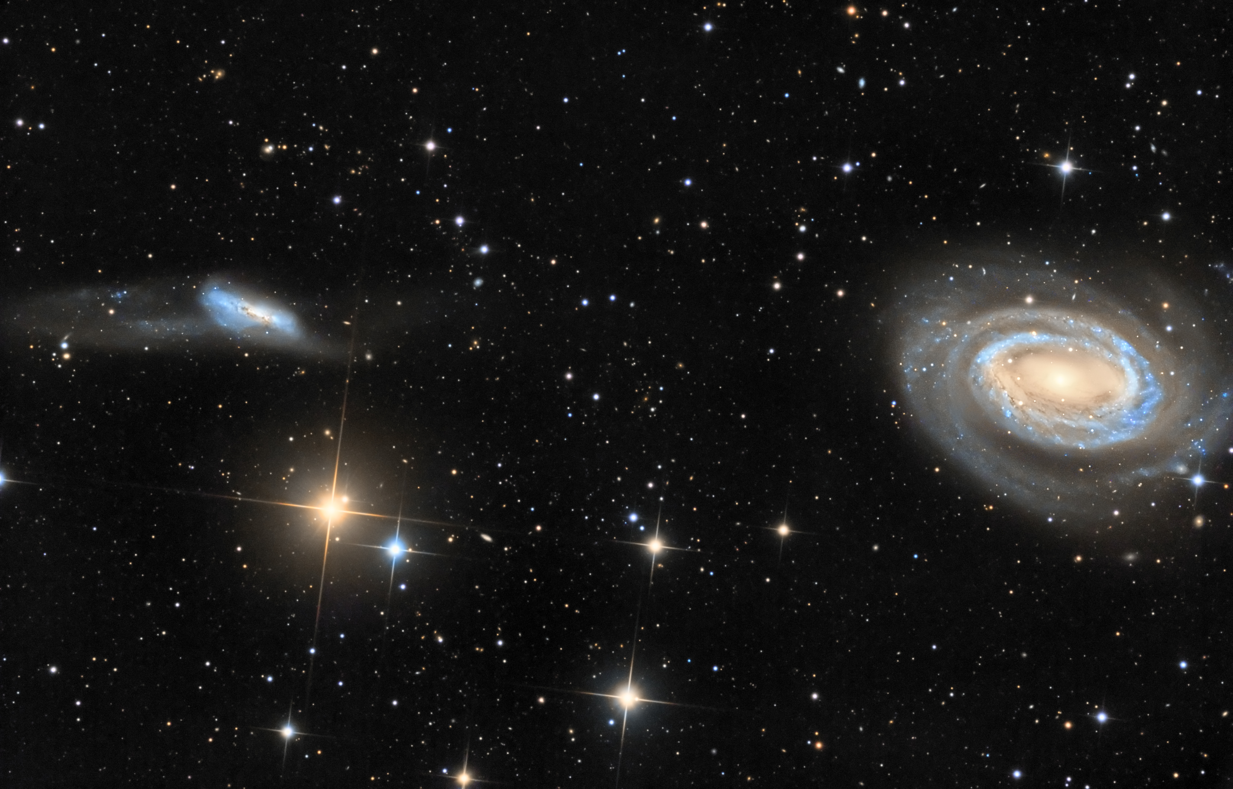 APOD: 2015 September 3 – Arp 159 and NGC 4725