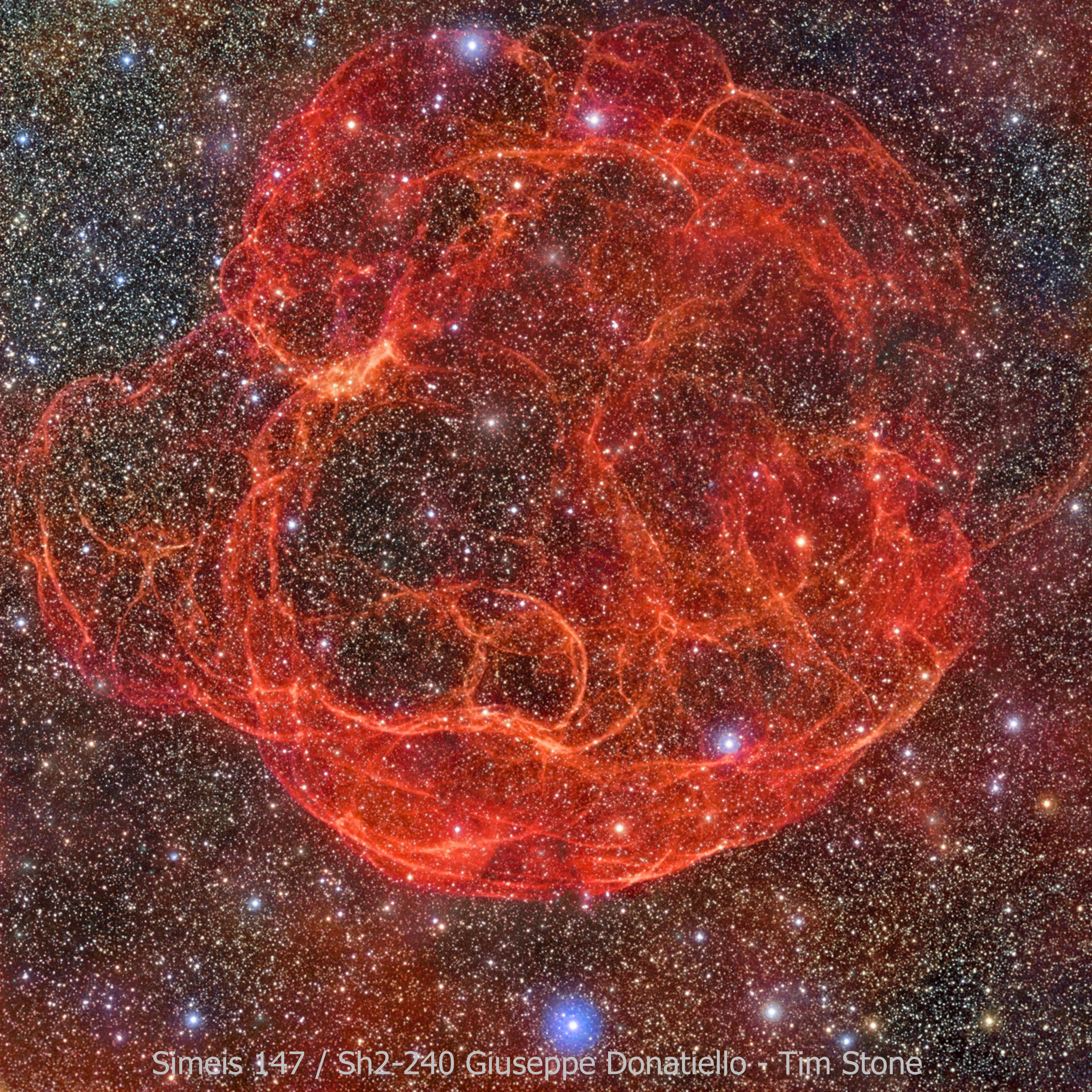 APOD: 2016 April 25 – Simeis 147: Supernova Remnant