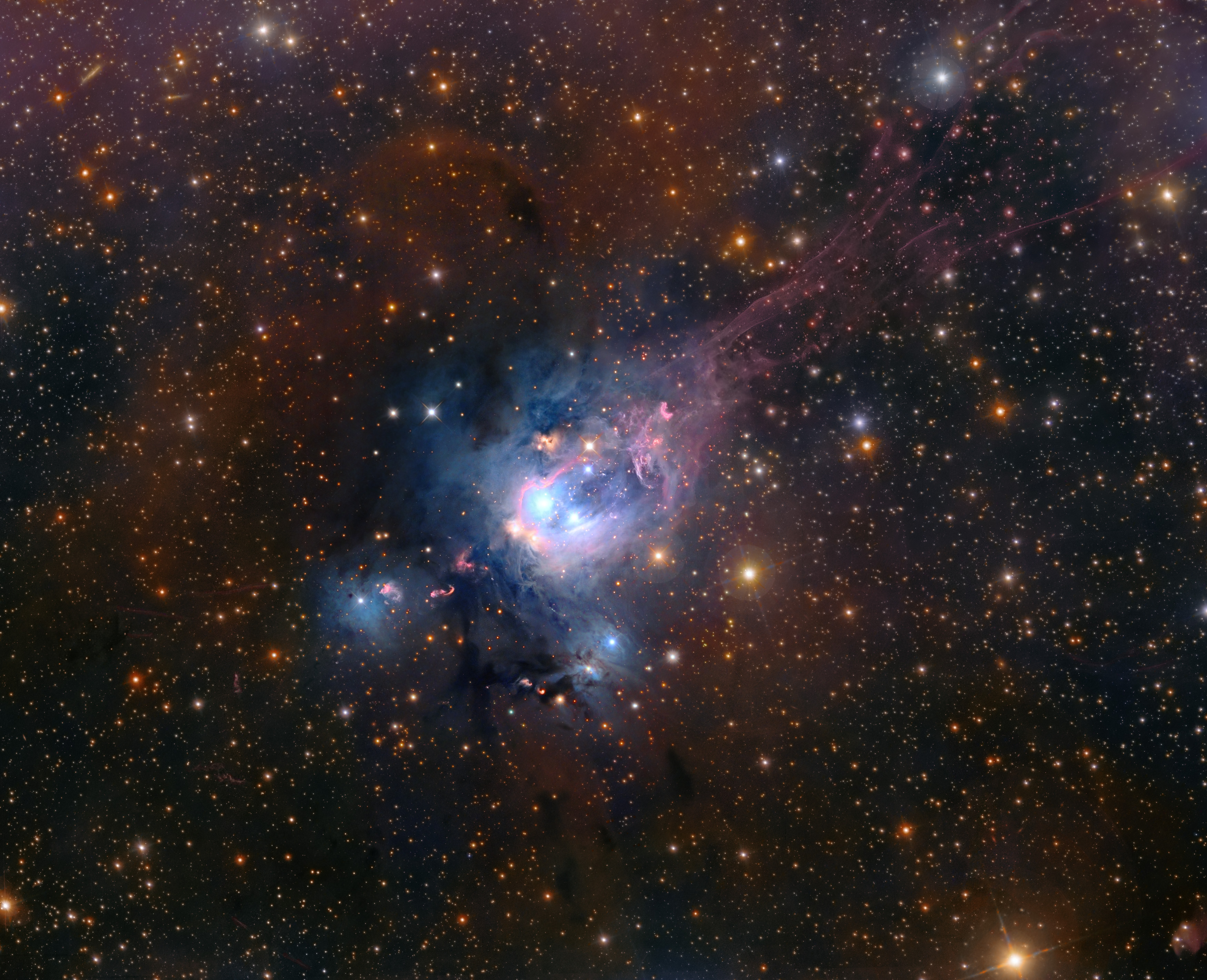 APOD: 2016 August 29 – Young Suns of NGC 7129