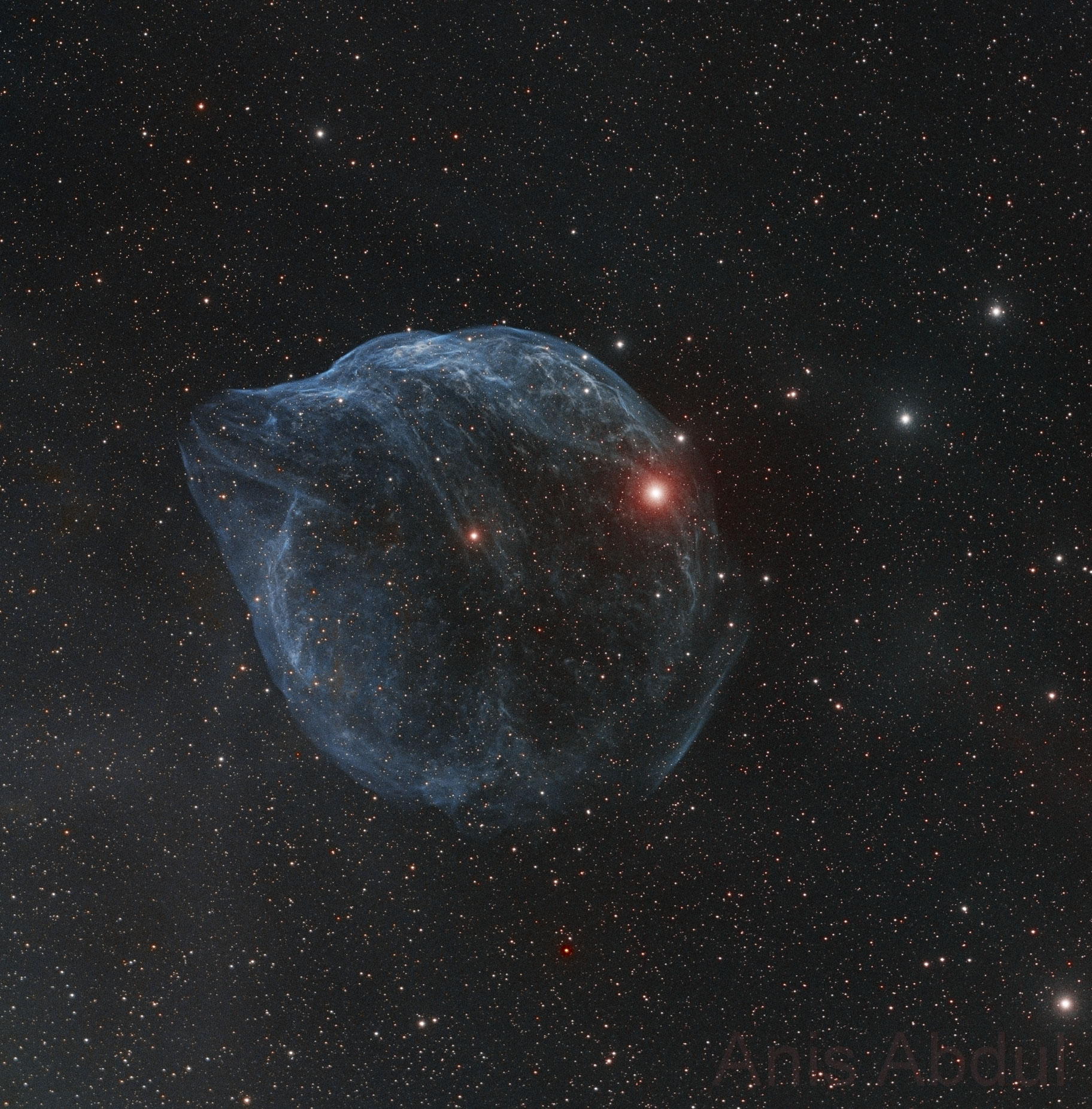APOD: 2016 December 20 – Sharpless 308: Star Bubble