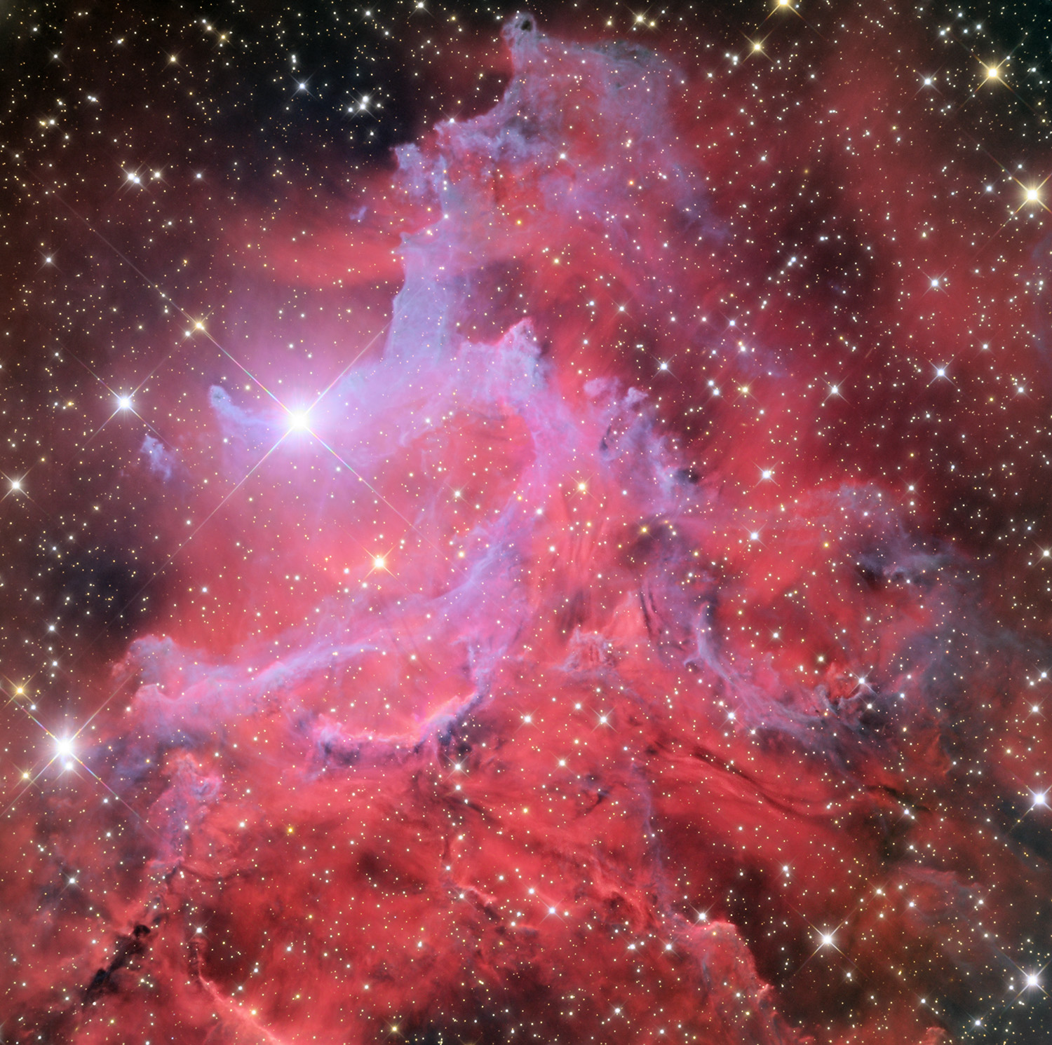 APOD: 2016 December 1 – Flaming Star Nebula