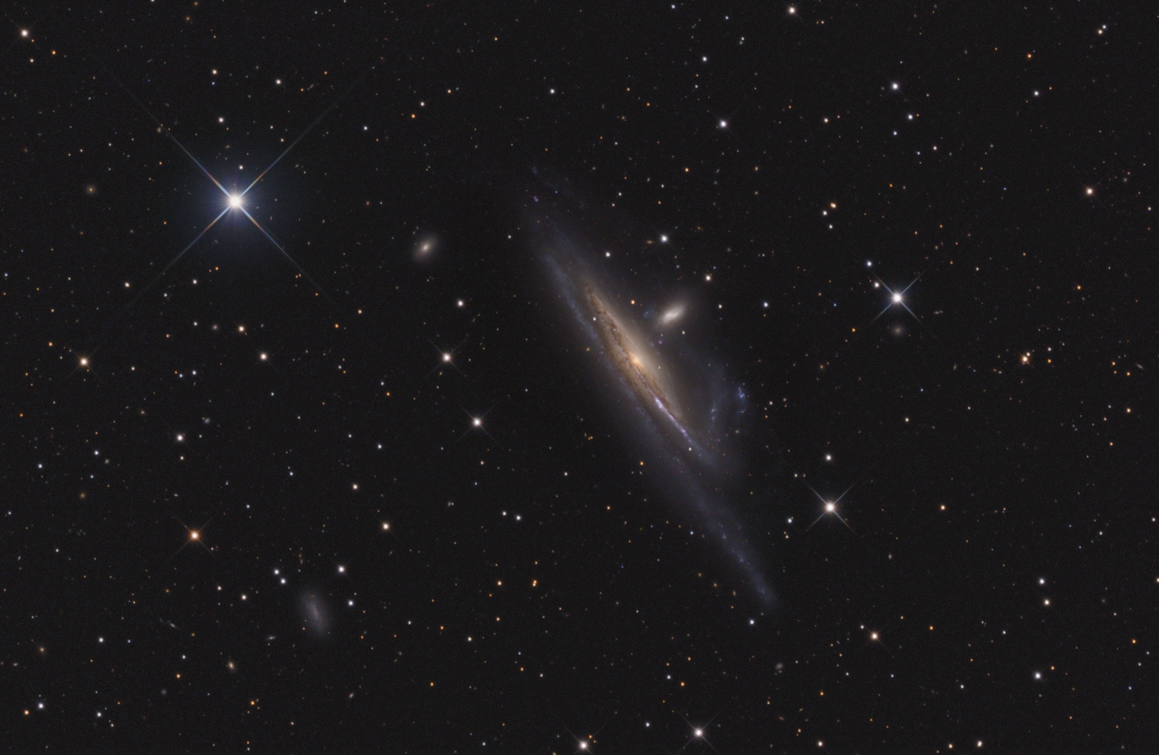 APOD: 2016 February 10 – Galaxies in the River