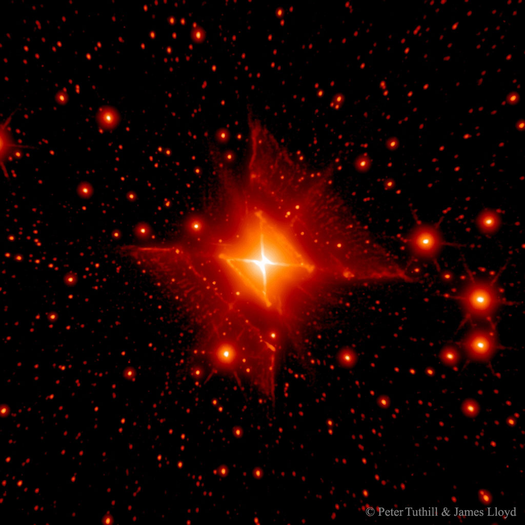 APOD: 2016 January 31 – MWC 922: The Red Square Nebula