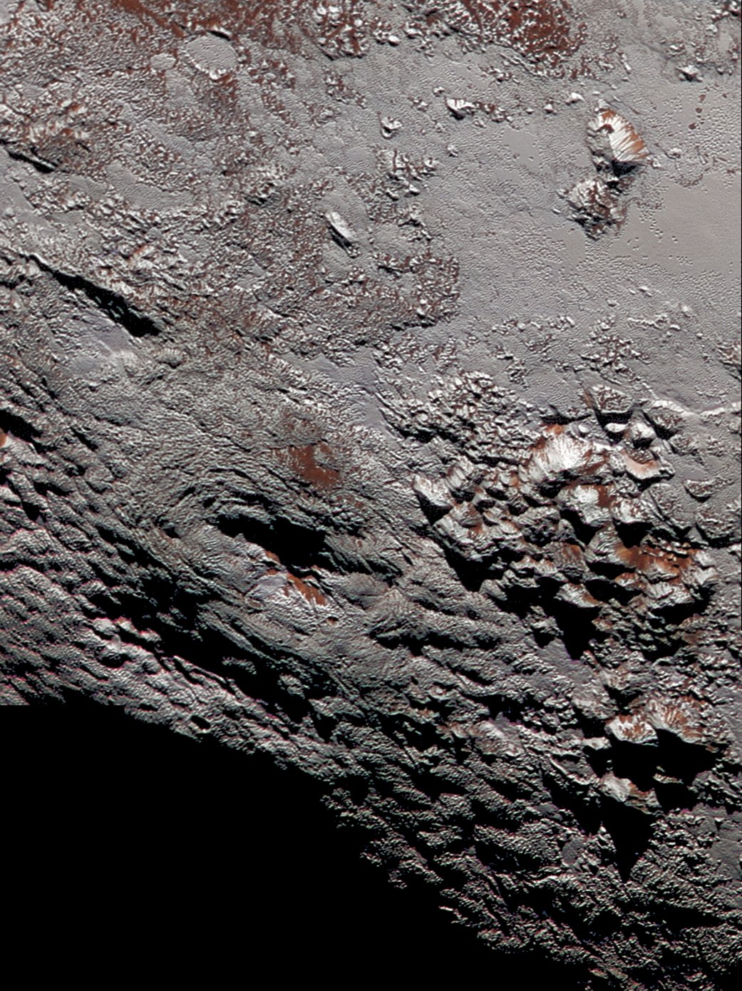 APOD: 2016 January 15 – Wright Mons in Color